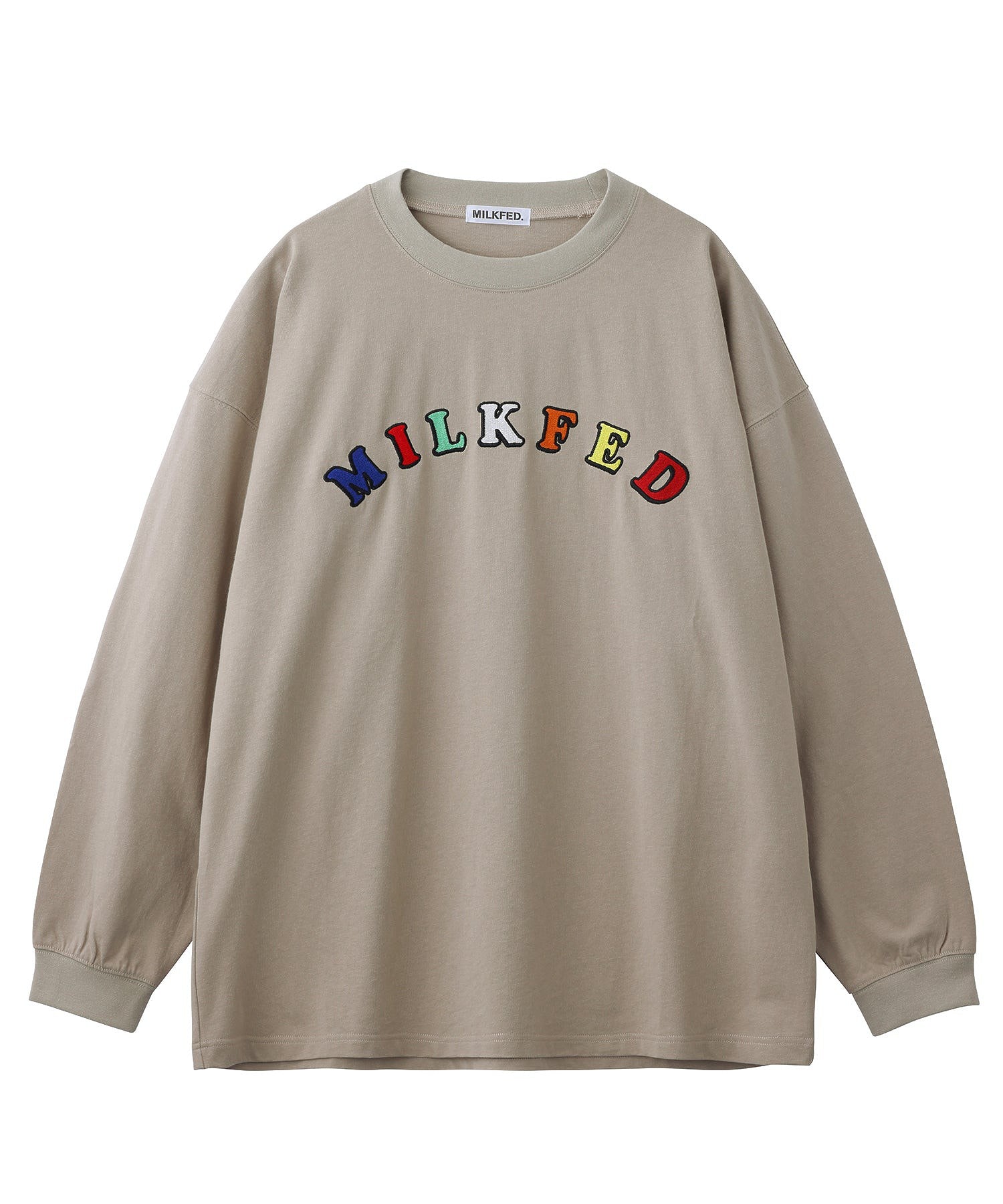 EMBROIDERYED ARCH LOGO L/S TOP MILKFED.
