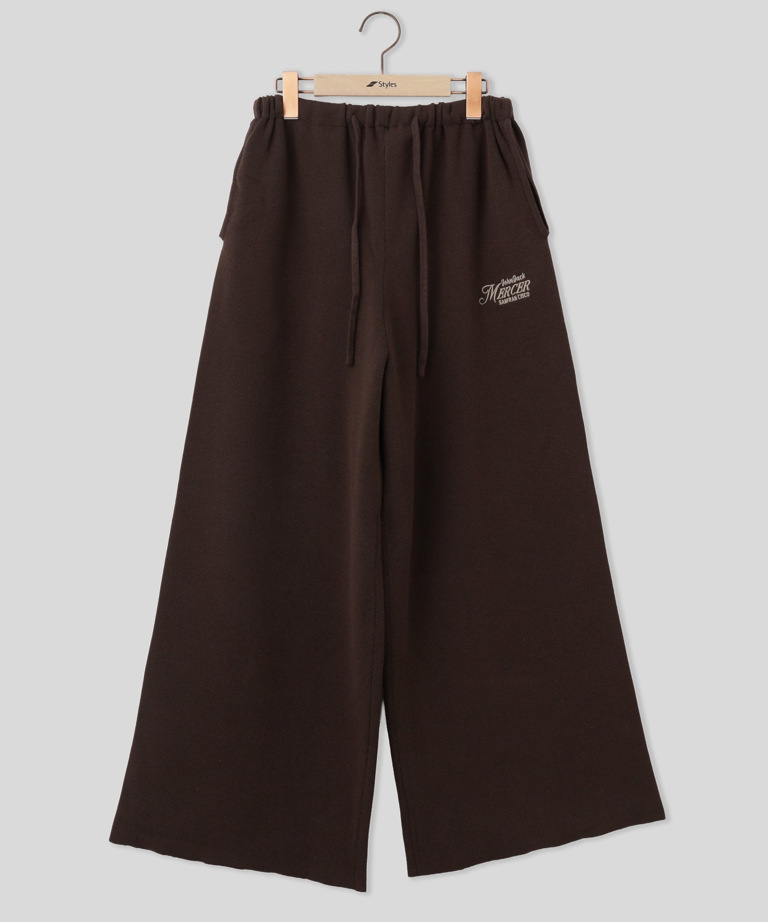 J.J.MERCER/ジェイジェイマーサー/KNIT PANTS JME-26W106