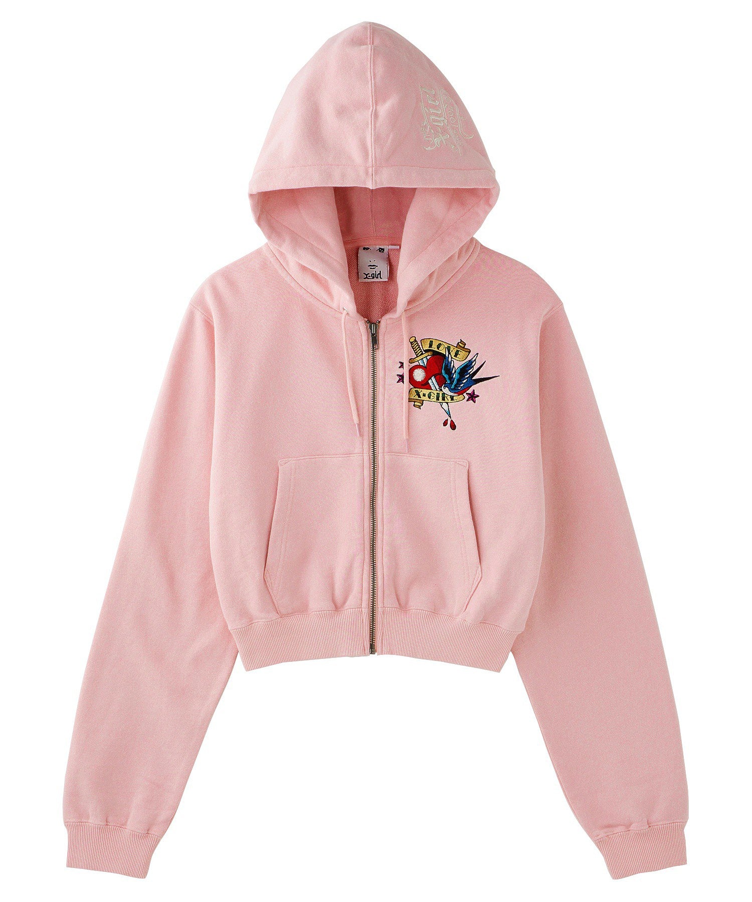 TATTOO COMPACT ZIP UP HOODIE