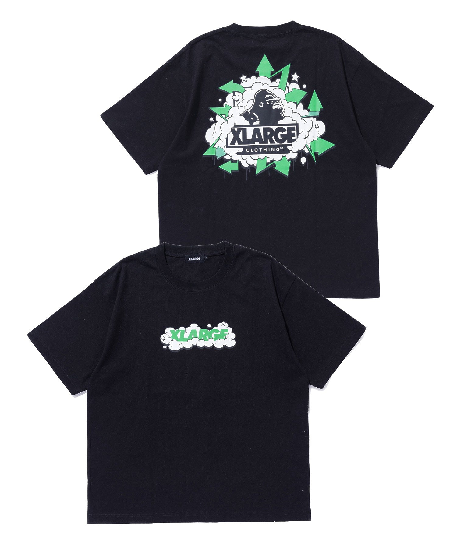 XLARGE×LIXTICK BUBBLE OG S/S TEE