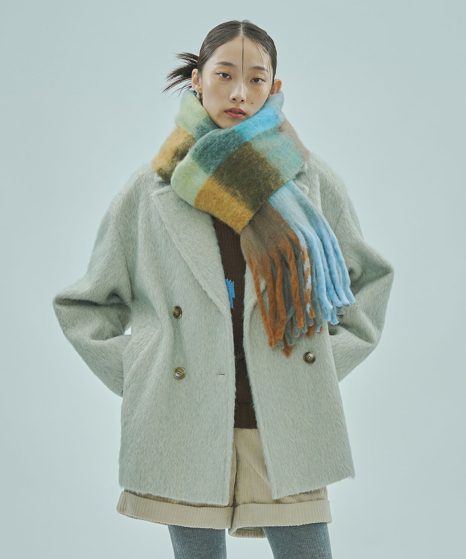 model:163cm 着用サイズ:S