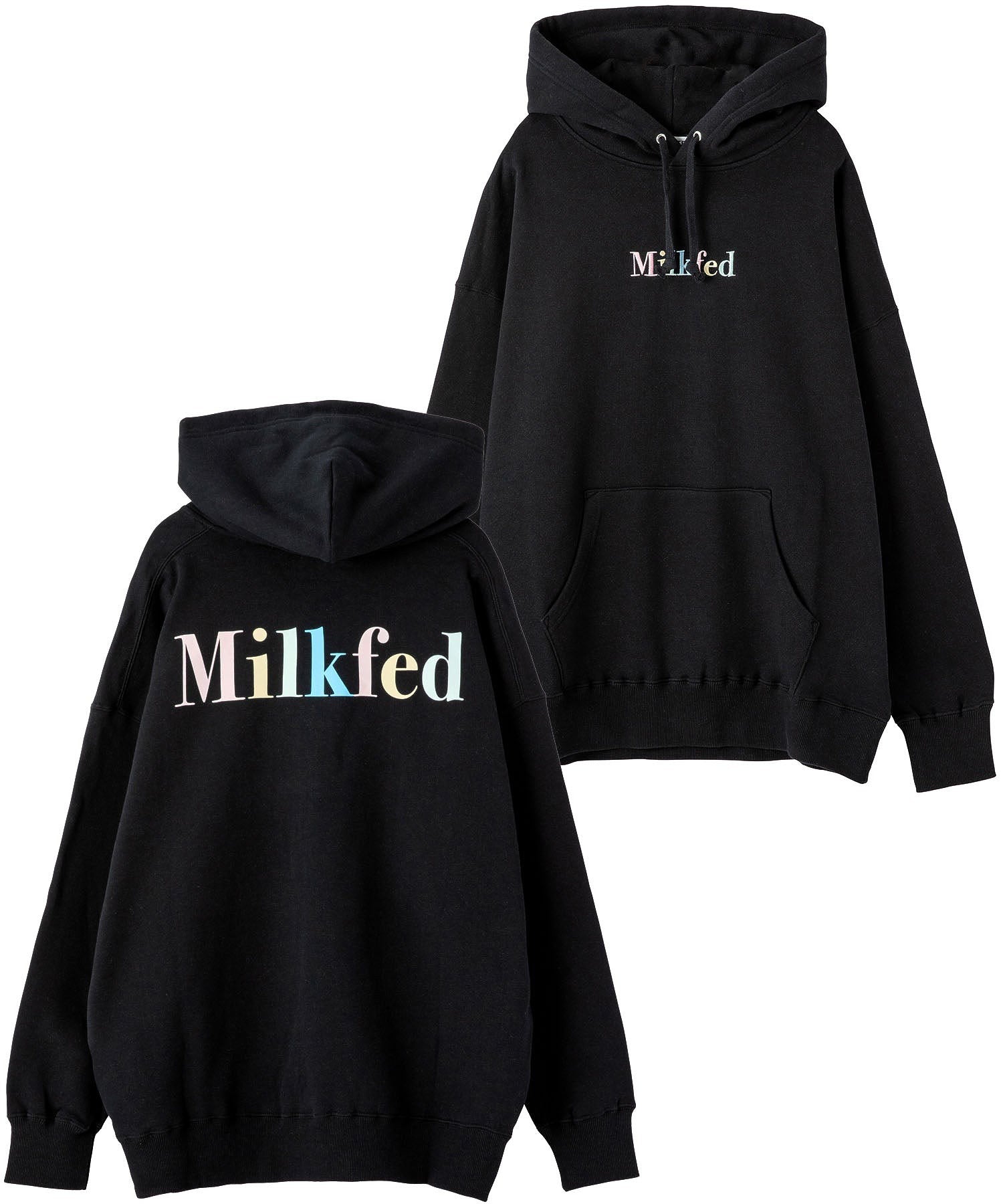 D ONE MILKFED BIG SWEAT HOODIE MILKFED.