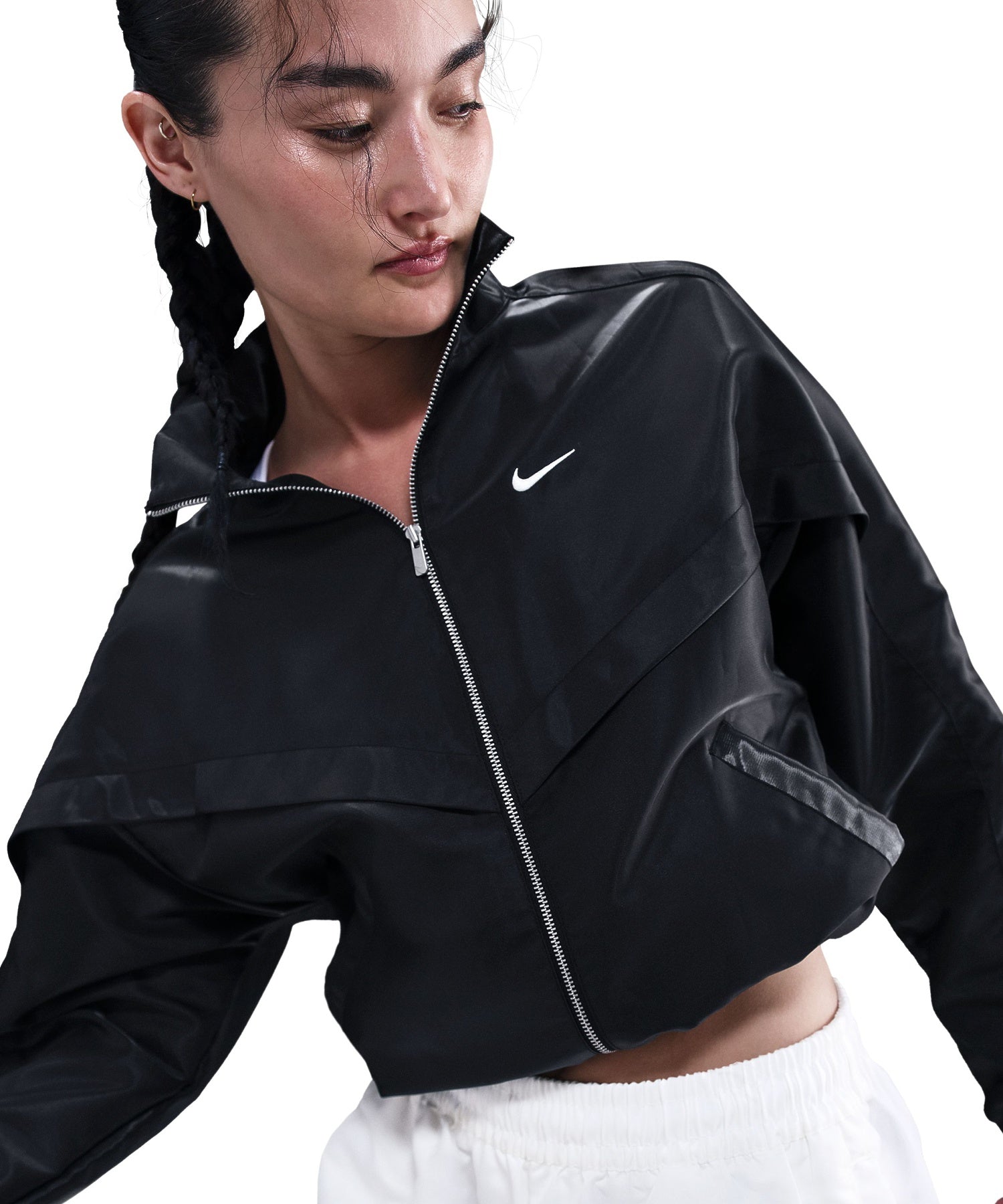 NIKE/ナイキ/WMNS NSW NK LIQ SHINE WR JKT HV2468-010