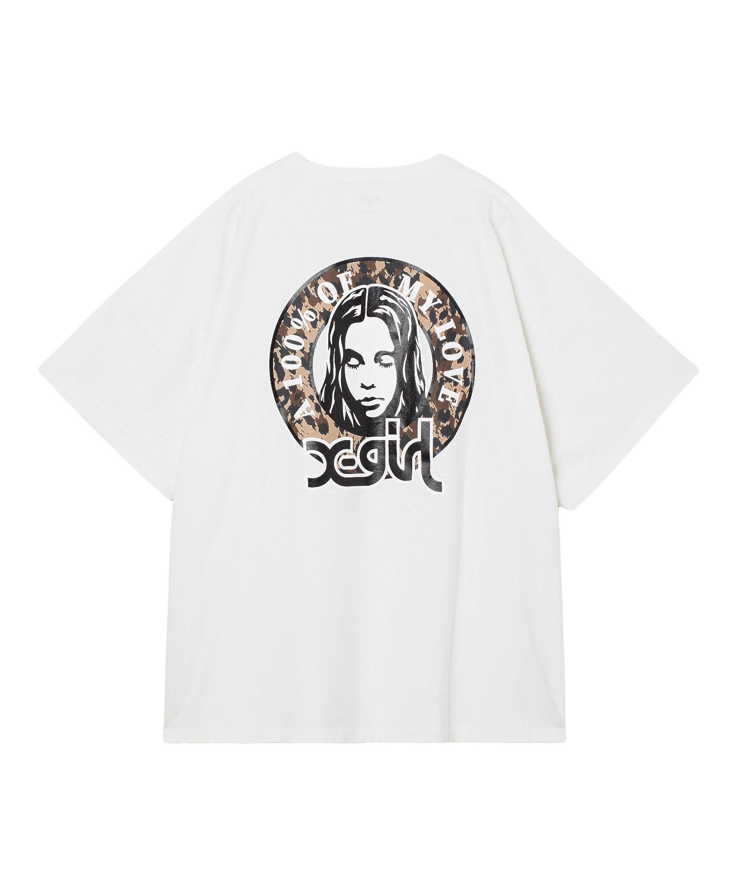 LEOPARD CIRCLE LOGO AND FACE S/S TEE DRESS
