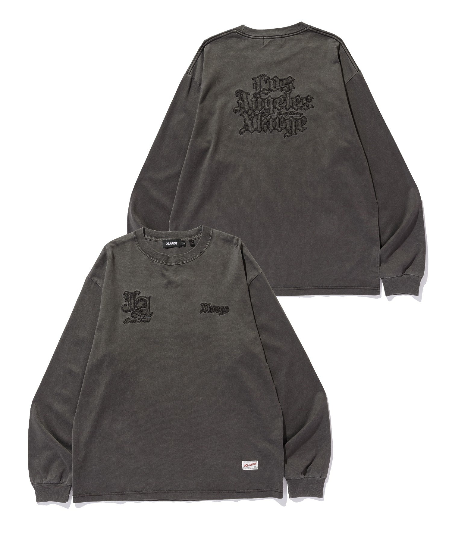 PATCHED OLD ENGLISH L/S TEE