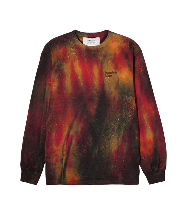 Hombre Nino/オンブレ・ニーニョ/L/S PRINT TEE TIE DYE/HN0232 