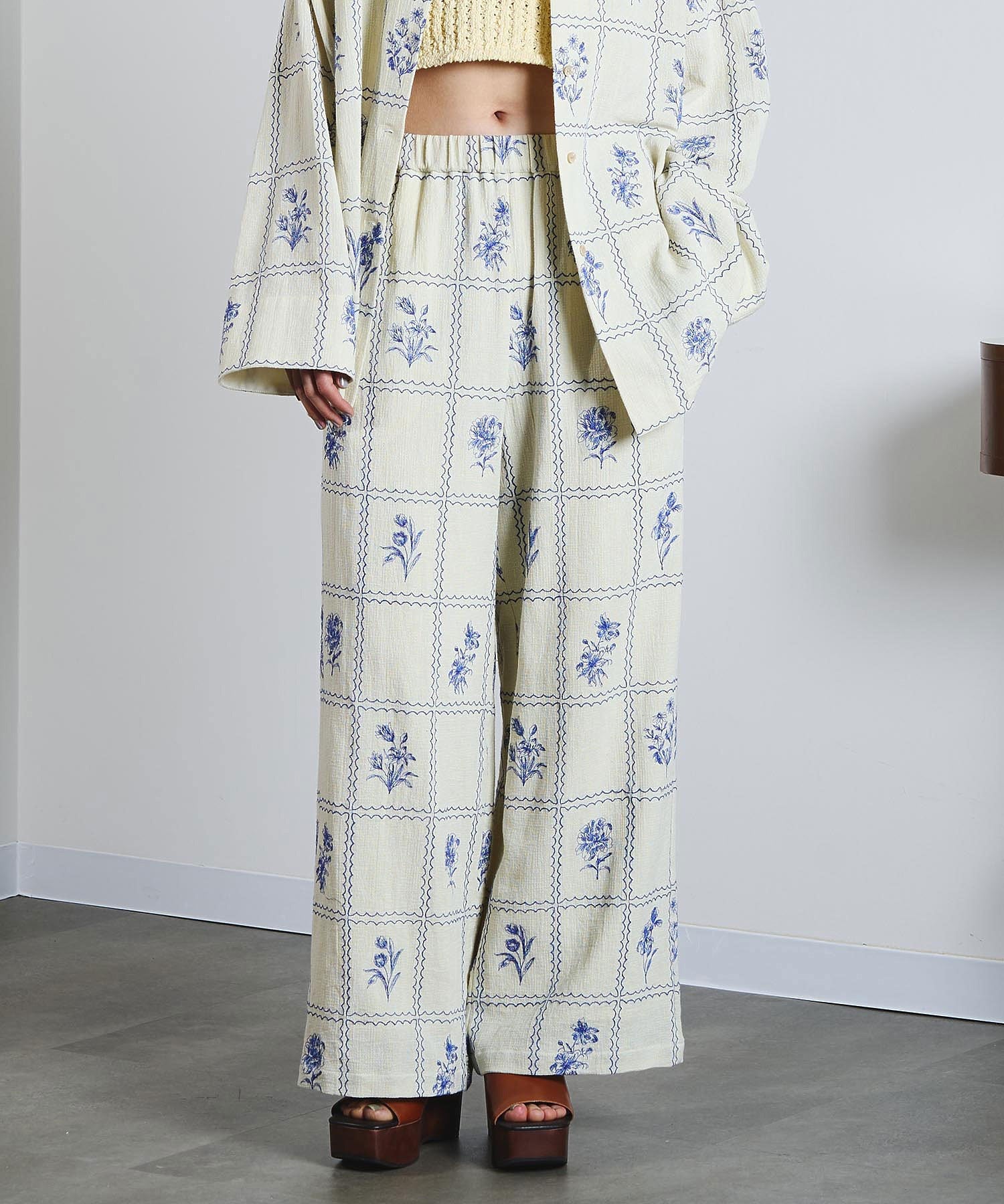 mag.by c/EMBROIDERY PANTS