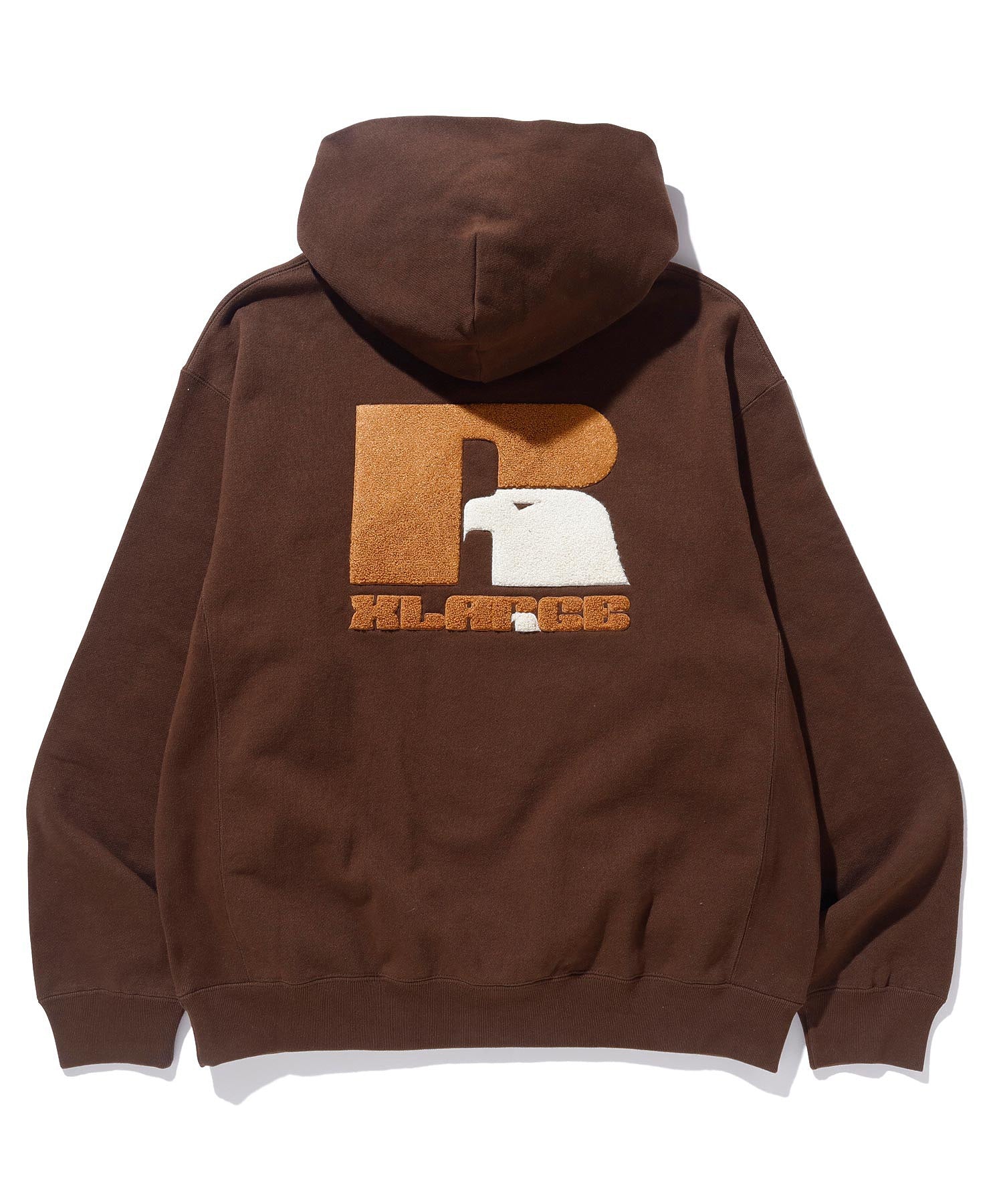 XLARGE × RUSSELL PULLOVER HOODED SWEAT