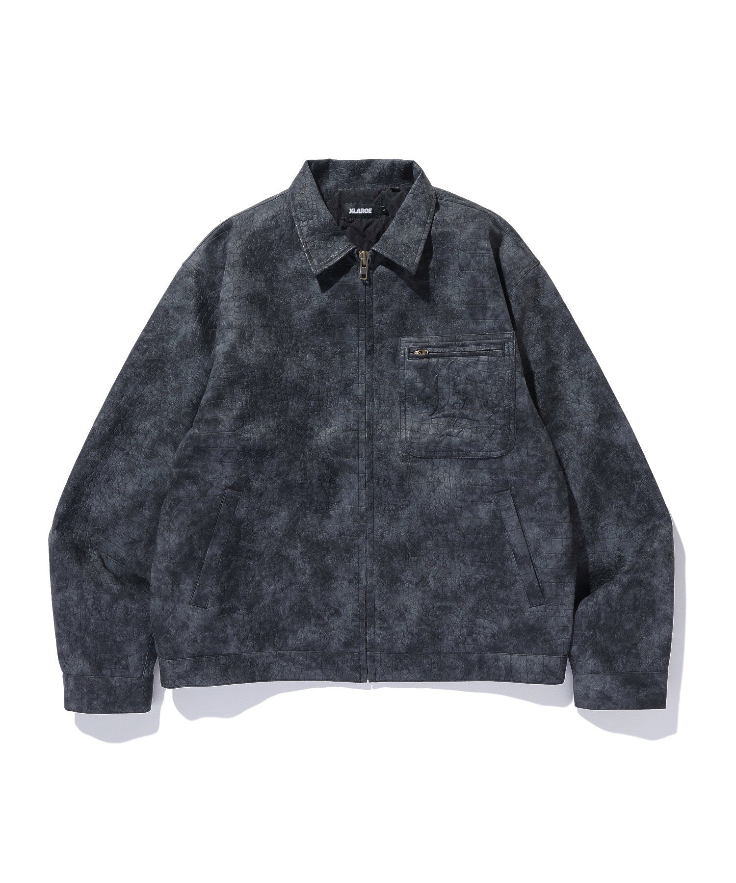 CROC SUEDE JACKET