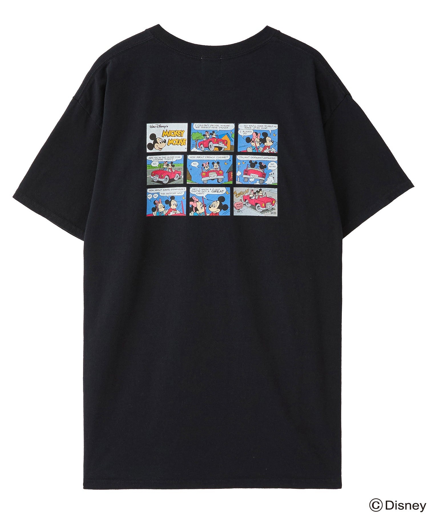 【WEB・一部店舗限定】MICKEY AND FRIENDS/COMIC PRINT S/S TEE