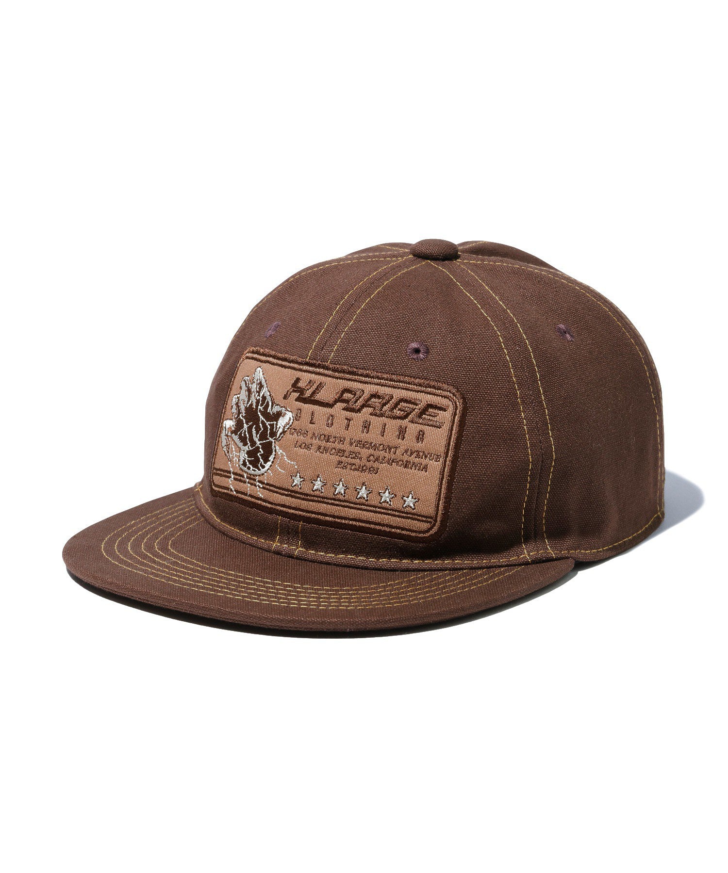 TWILL PATCH 6PANEL CAP