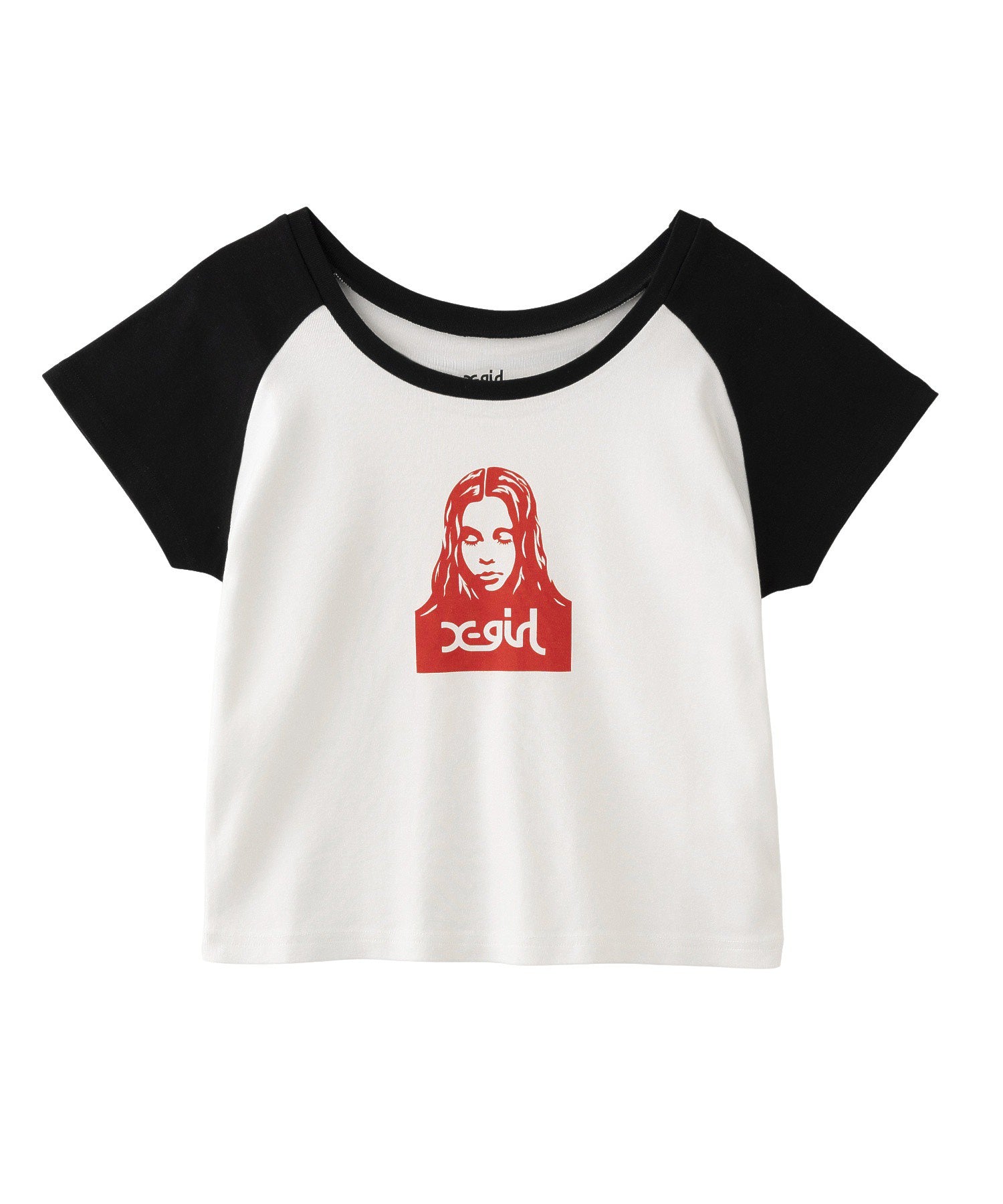 FACE RAGLAN S/S BABY TEE