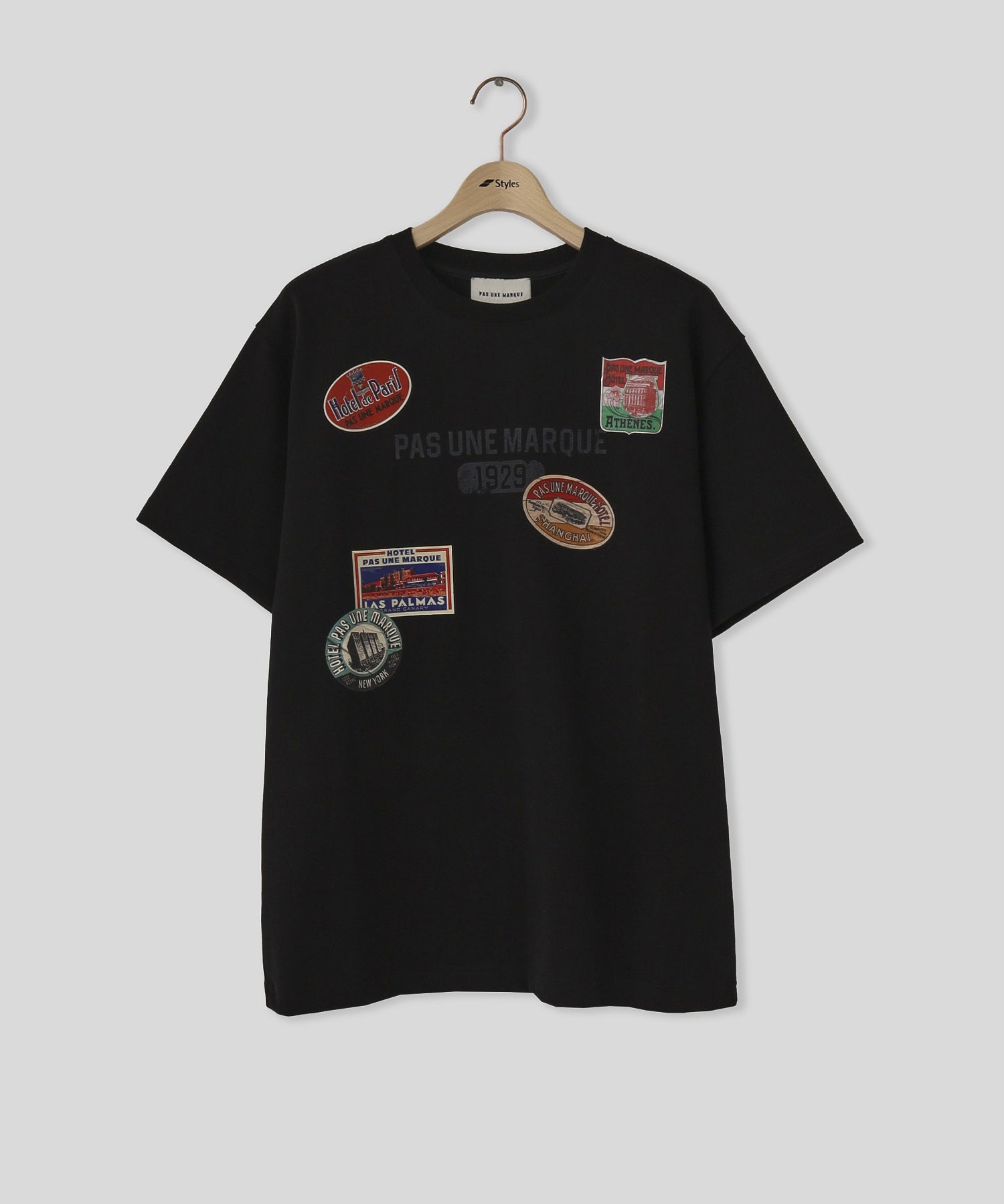 PAS UNE MARQUE/パ・ズュヌ・マルク/LUGGAGE TAG PAS TEE PAS-727