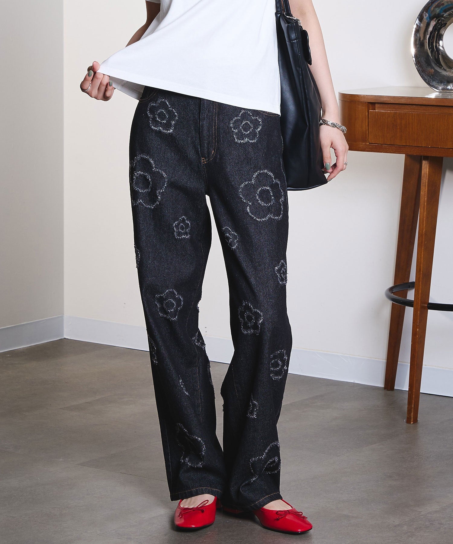 MARY QUANT/DAISY DENIM PANTS