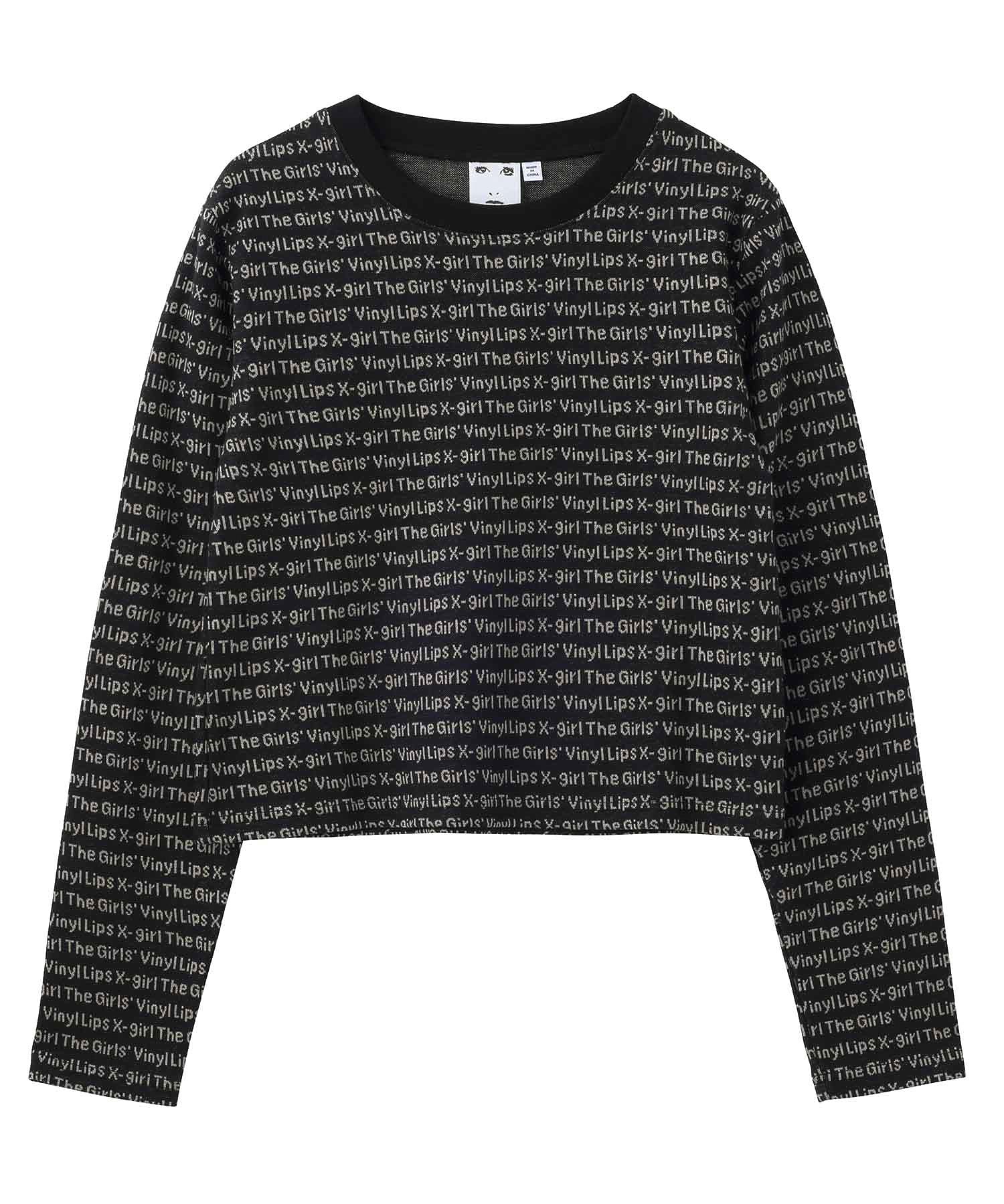 JACQUARD L/S TOP X-girl