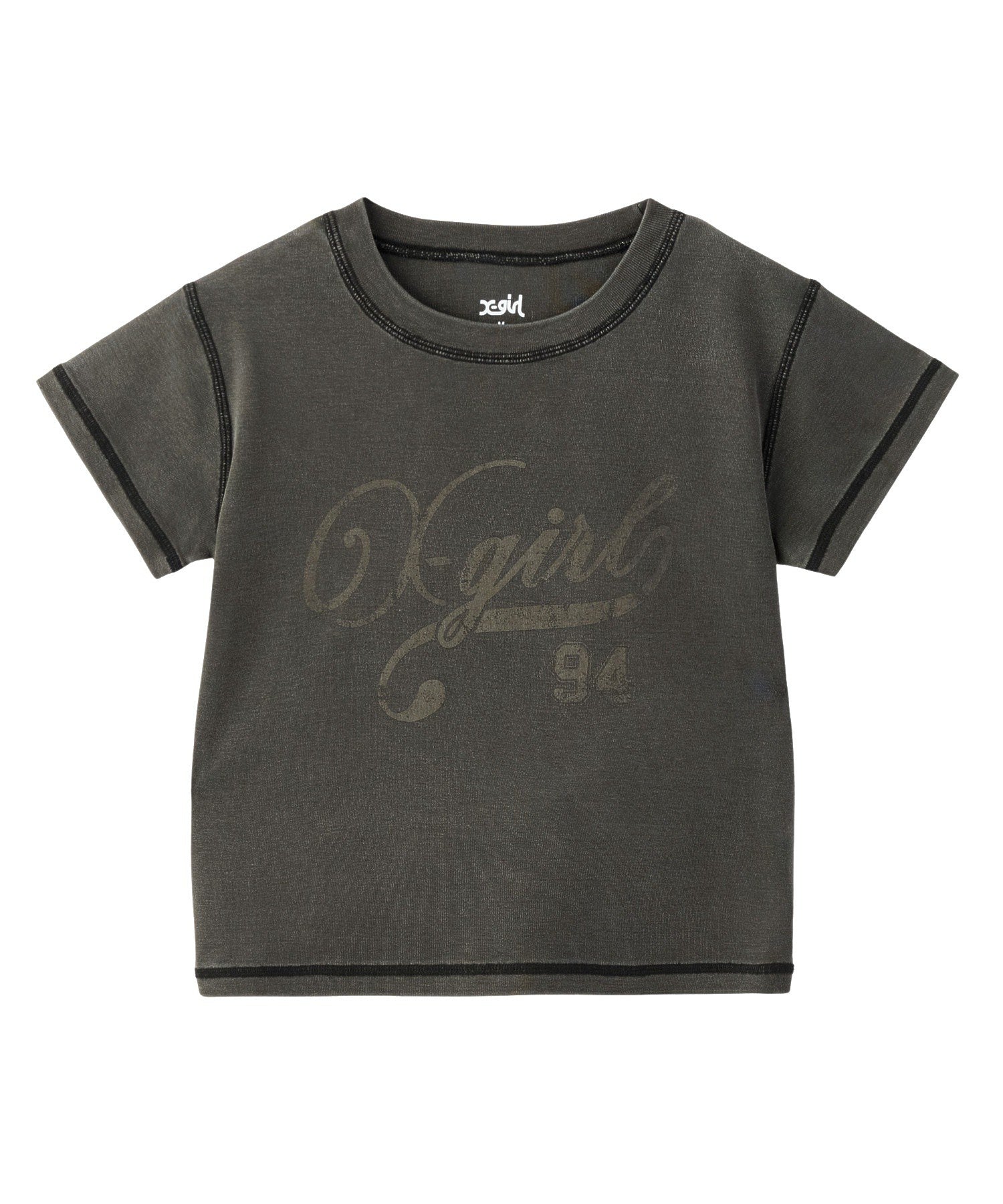 LOGO AND NUMBER S/S BABY TEE