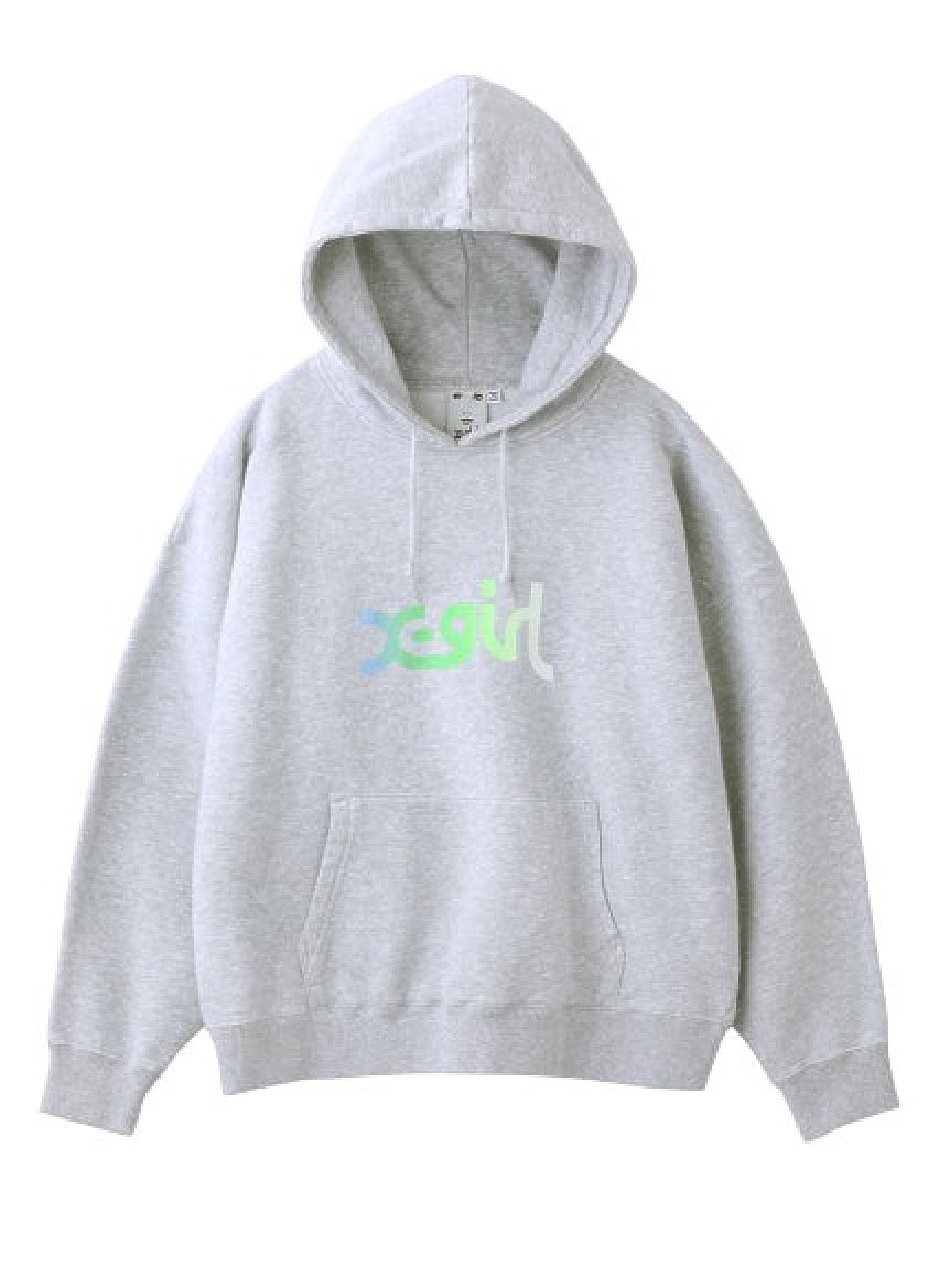 GRADATION MILLS LOGO BABY SWEAT HOODIE X-girl