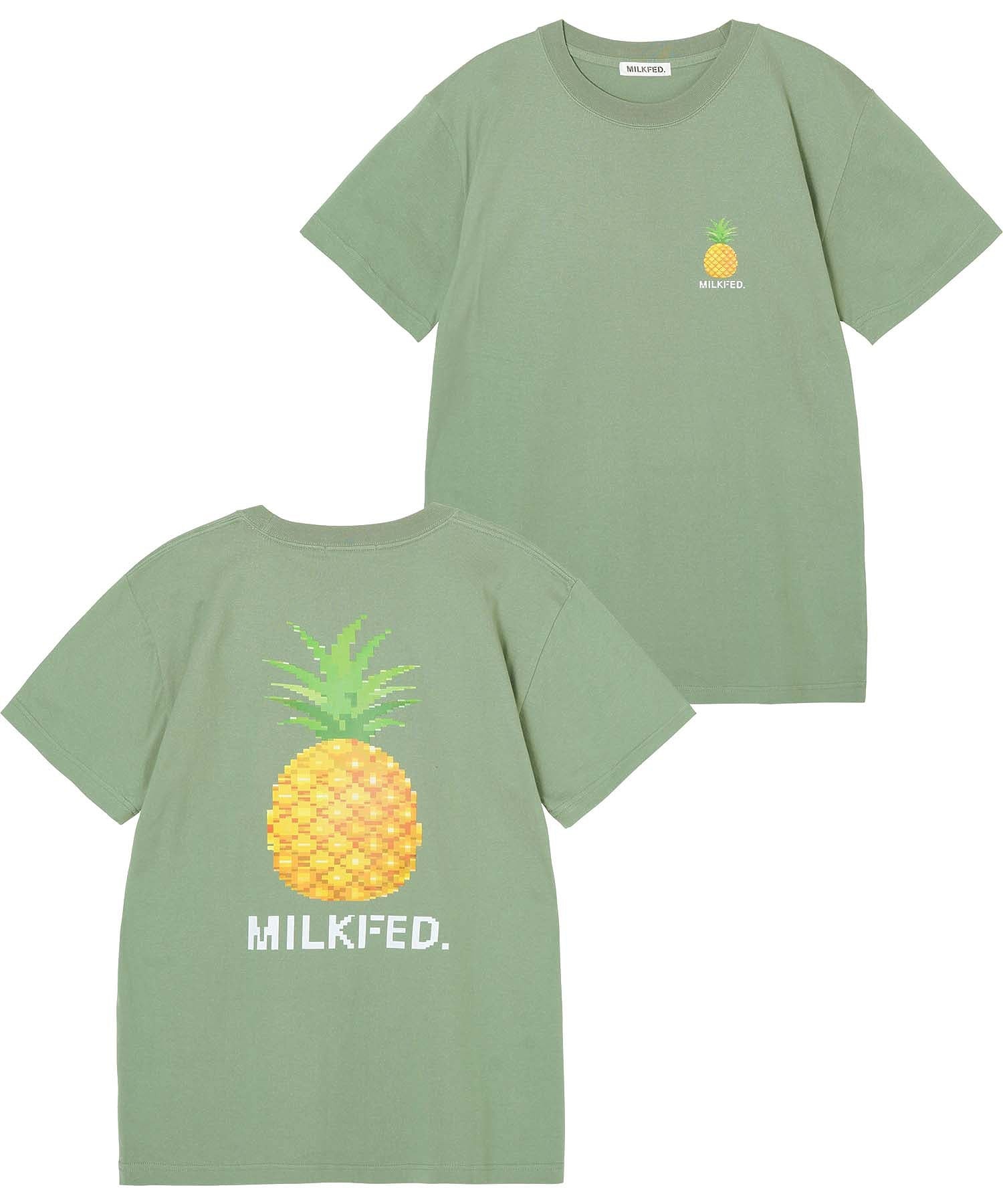 PIXEL PINEAPPLE S/S TEE MILKFED.