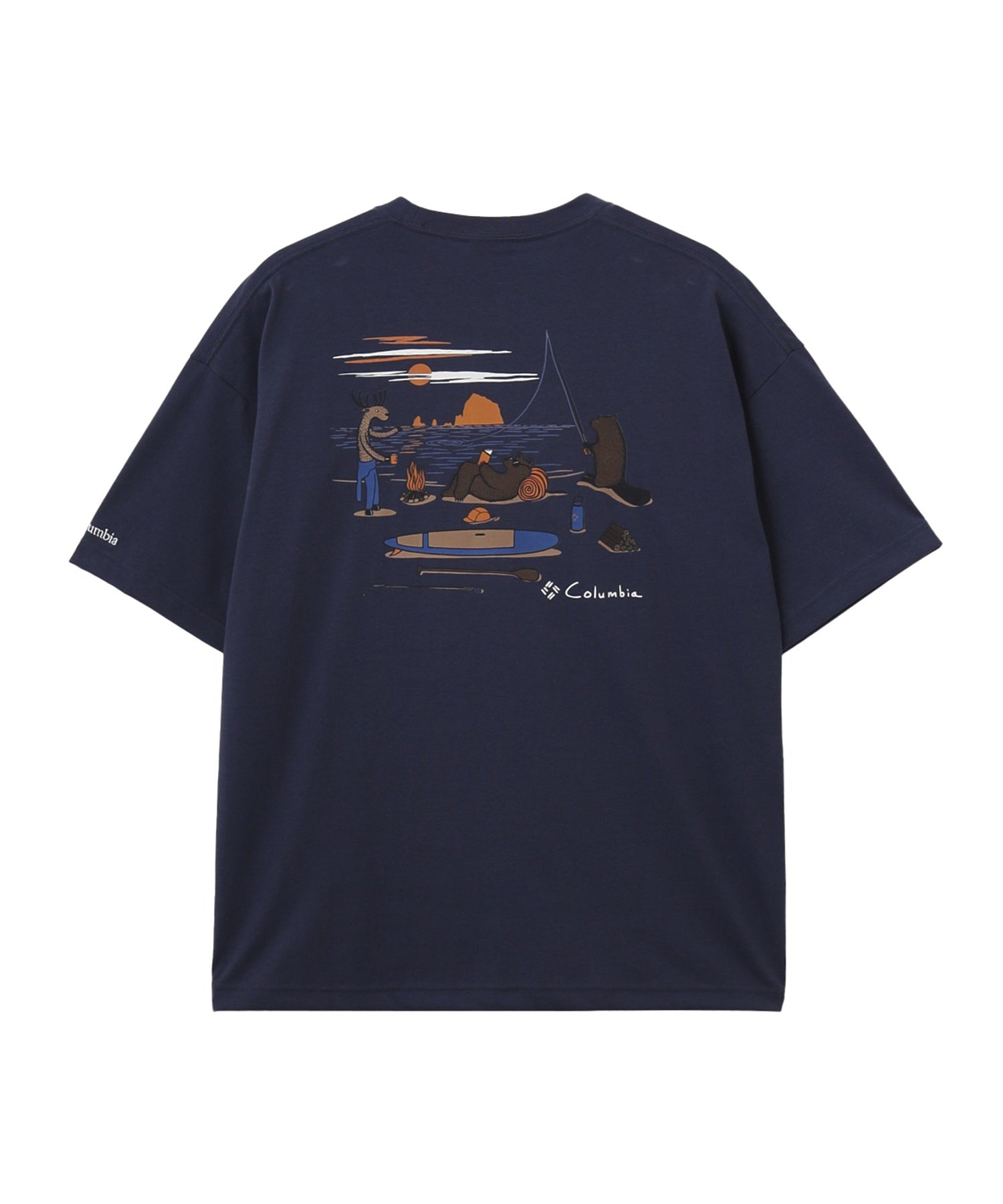 Columbia/コロンビア/BACK PRT Lake to Avenue Graphic SS Tee PM0537