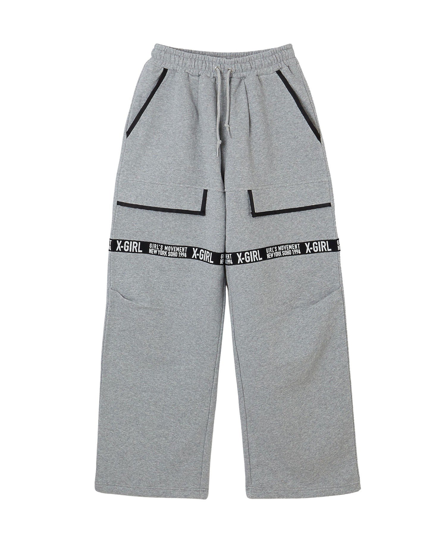 X-girl LOGO TAPE SWEATPANTS