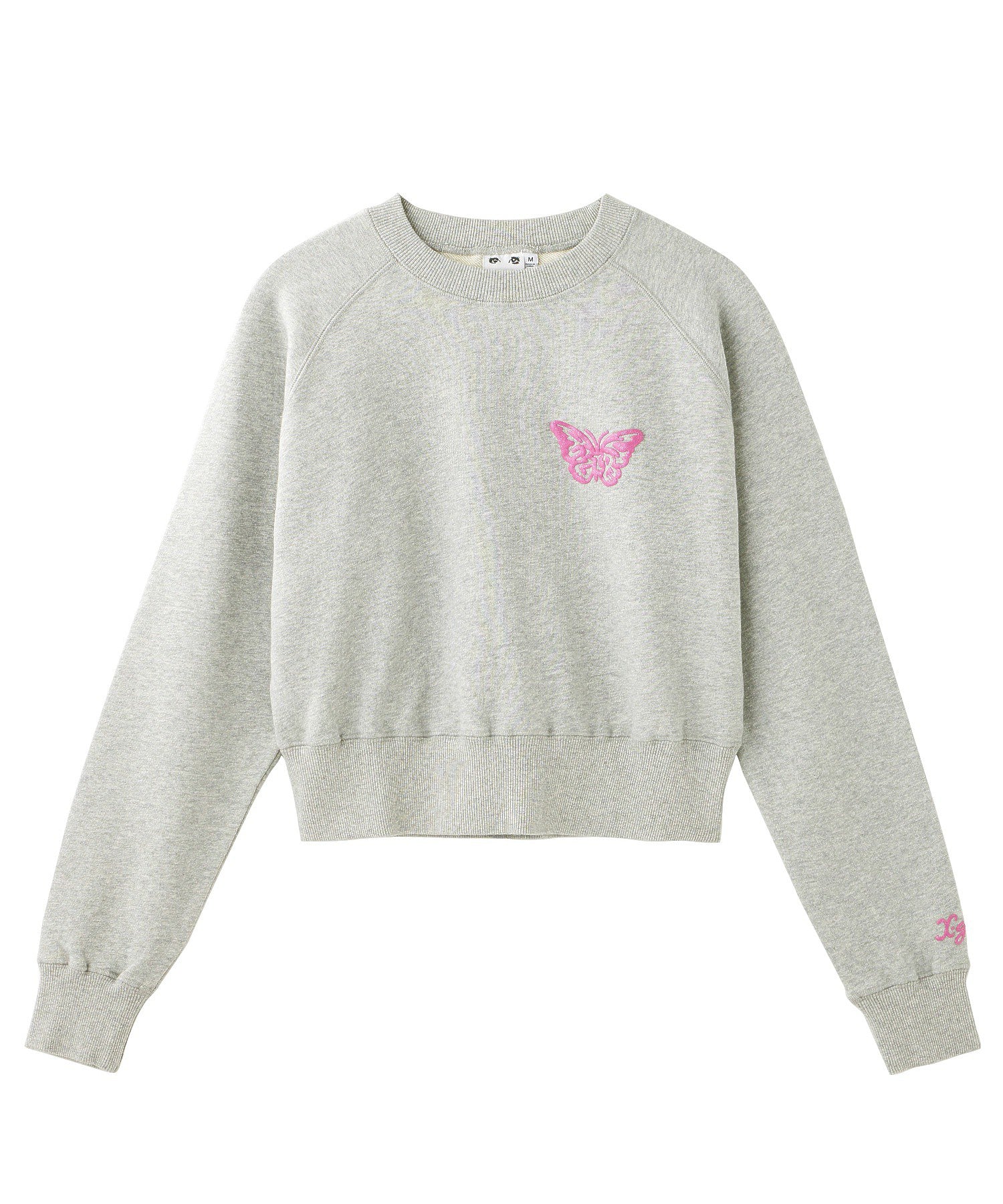 BUTTERFLY RAGLAN COMPACT SWEAT TOP