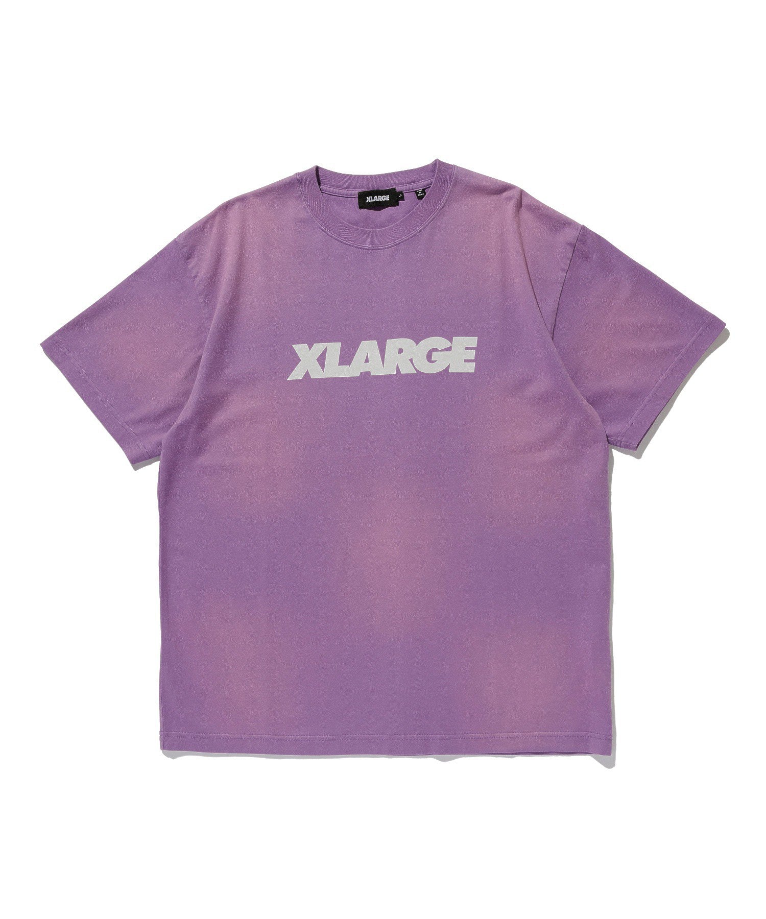 DISCHARGE PRINTED STANDARD LOGO S/S TEE
