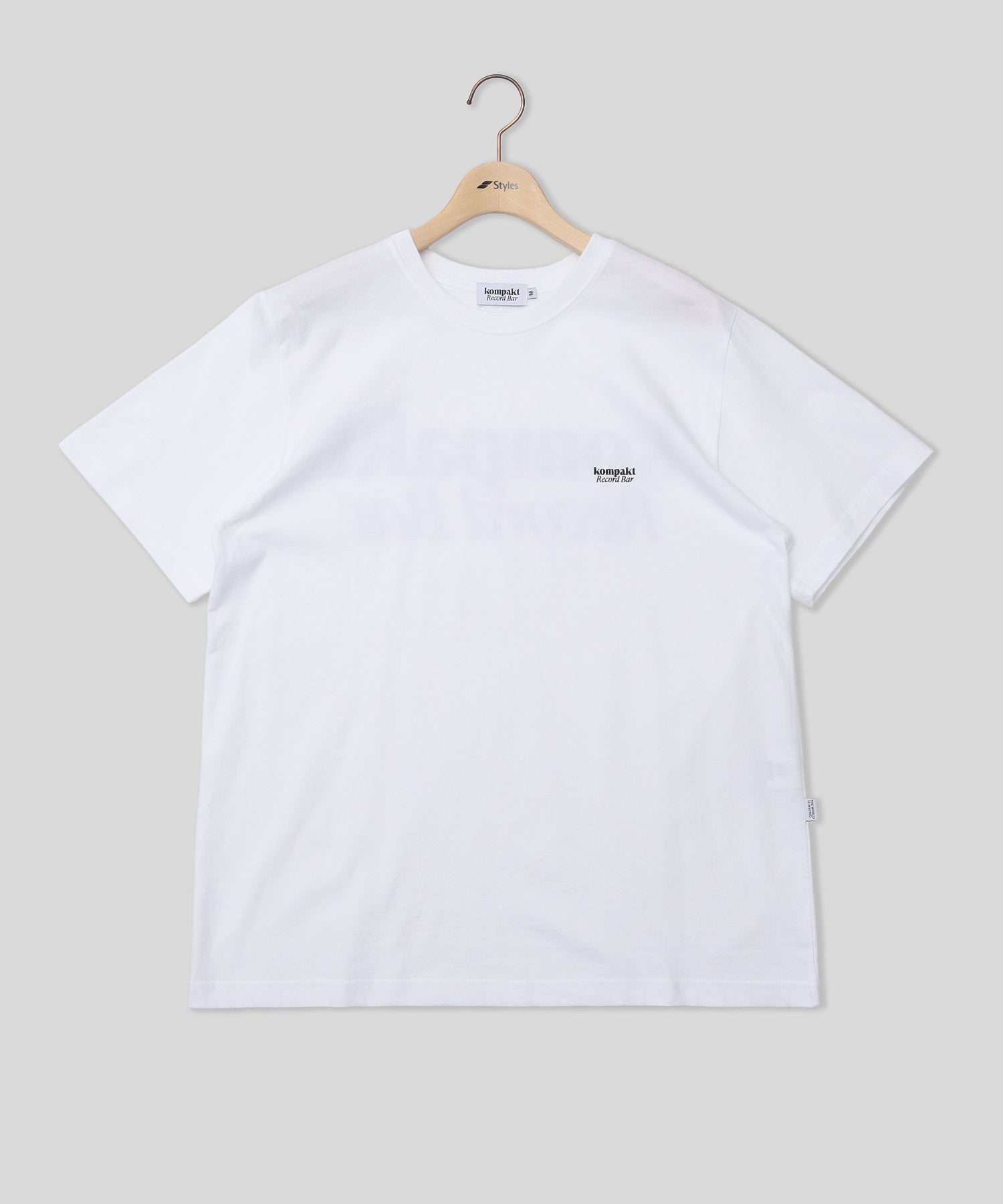 KOMPAKT RECORD BAR/コンパクト レコード バー/SMALL BASIC LOGO T-SHIRT KRB4455