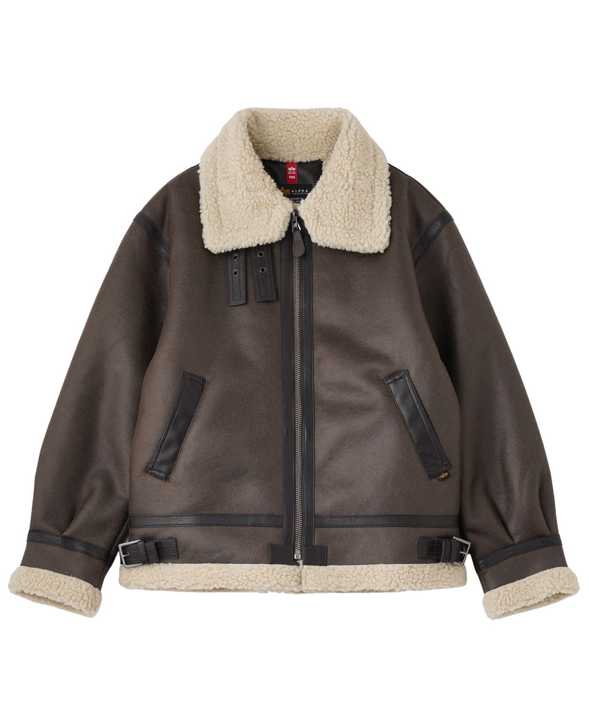 新品未使用 monkey time MT FAUX MOUTON B-3 0-