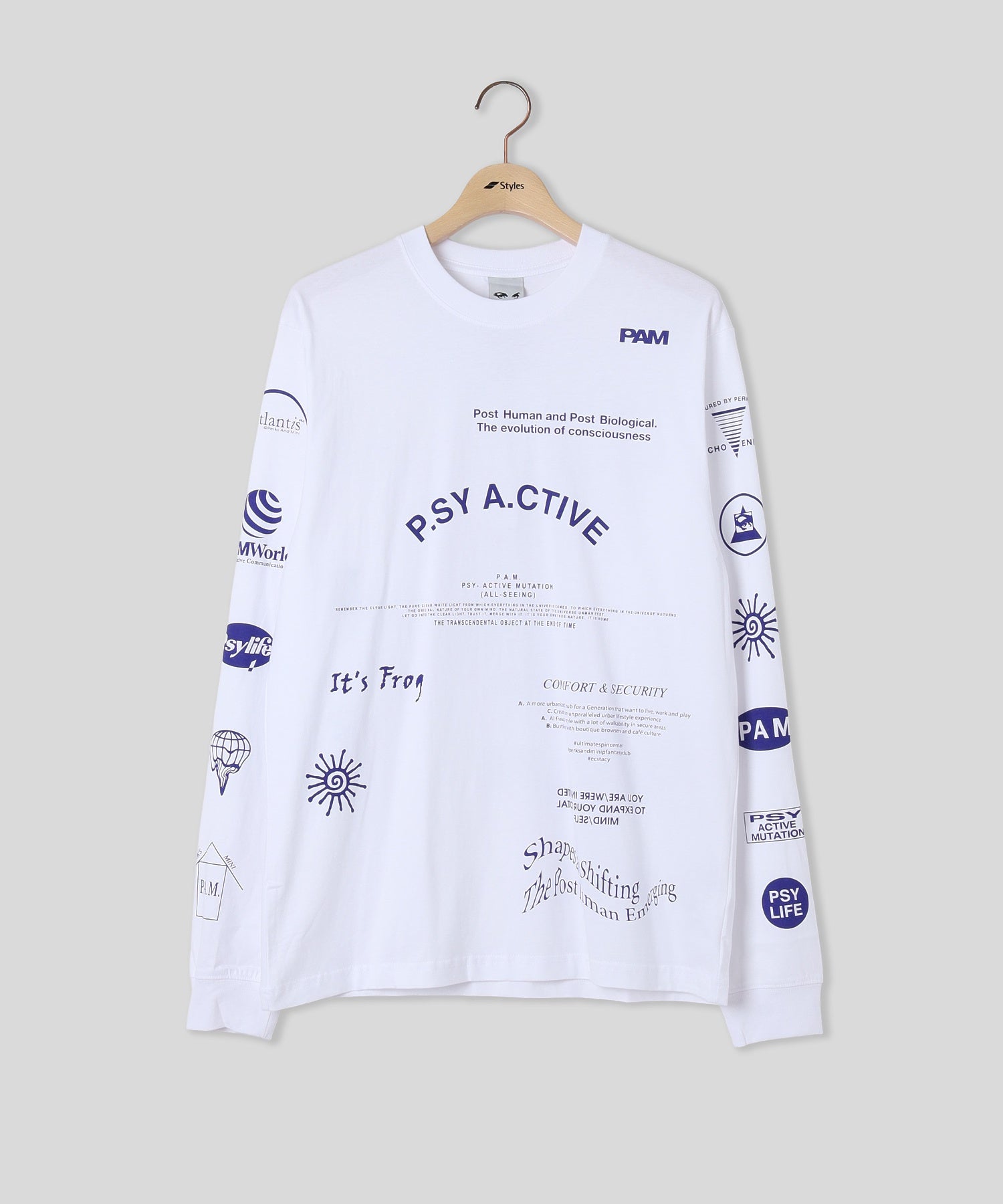 PERKS AND MINI/パークスアンドミニ/TEST SHEET LS TEE 1610/B
