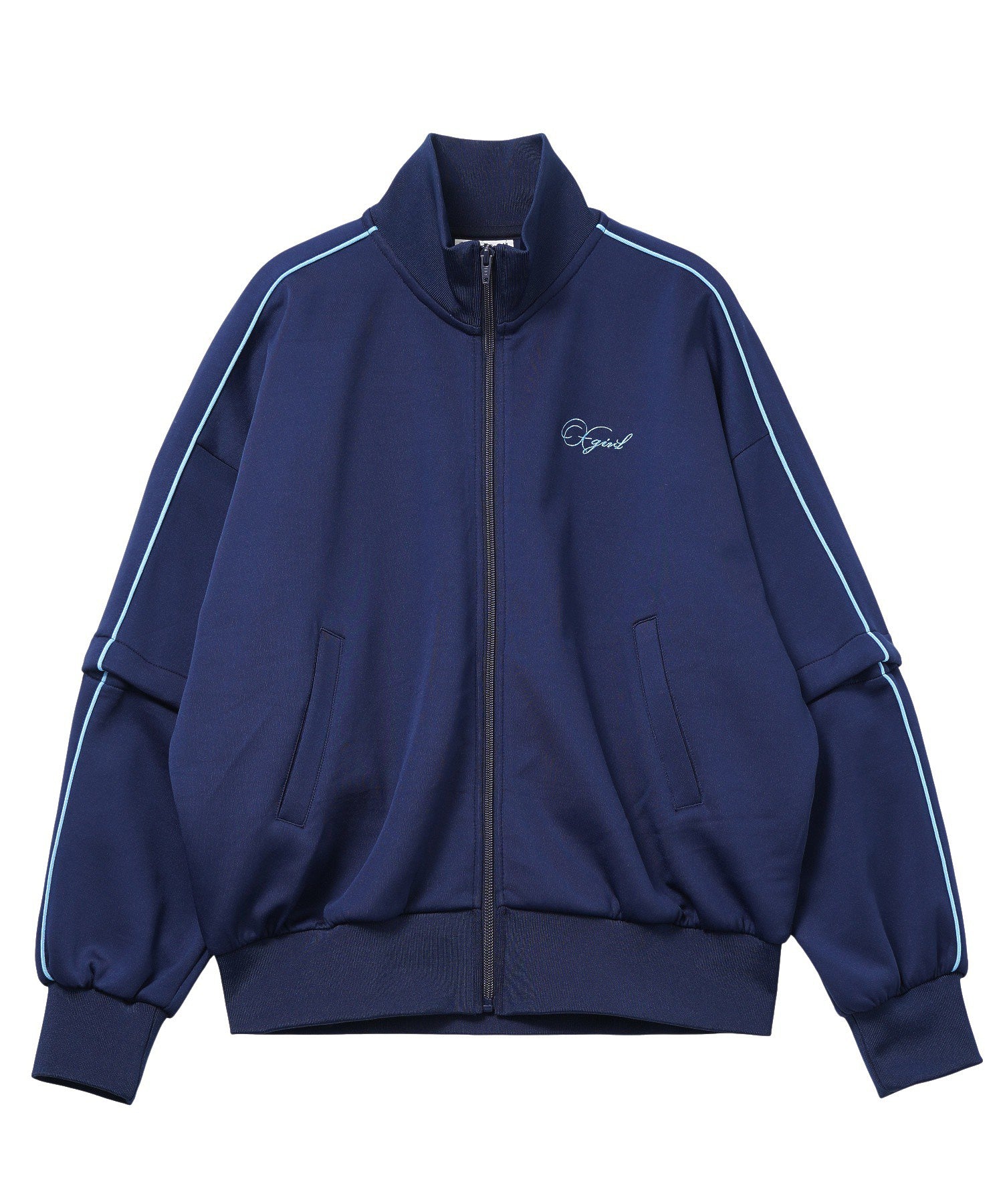 PENCIL SCRIPT LOGO 2WAY TRACK JACKET