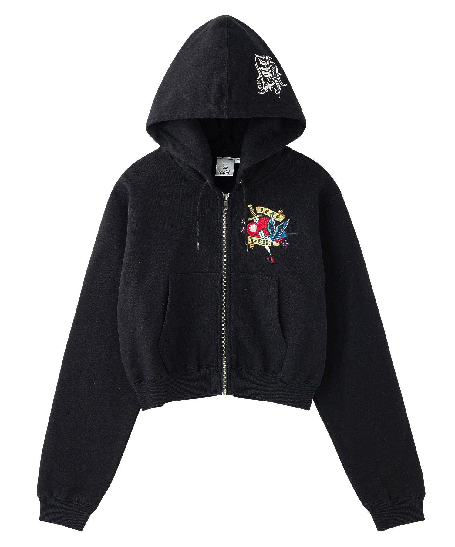 TATTOO COMPACT ZIP UP HOODIE