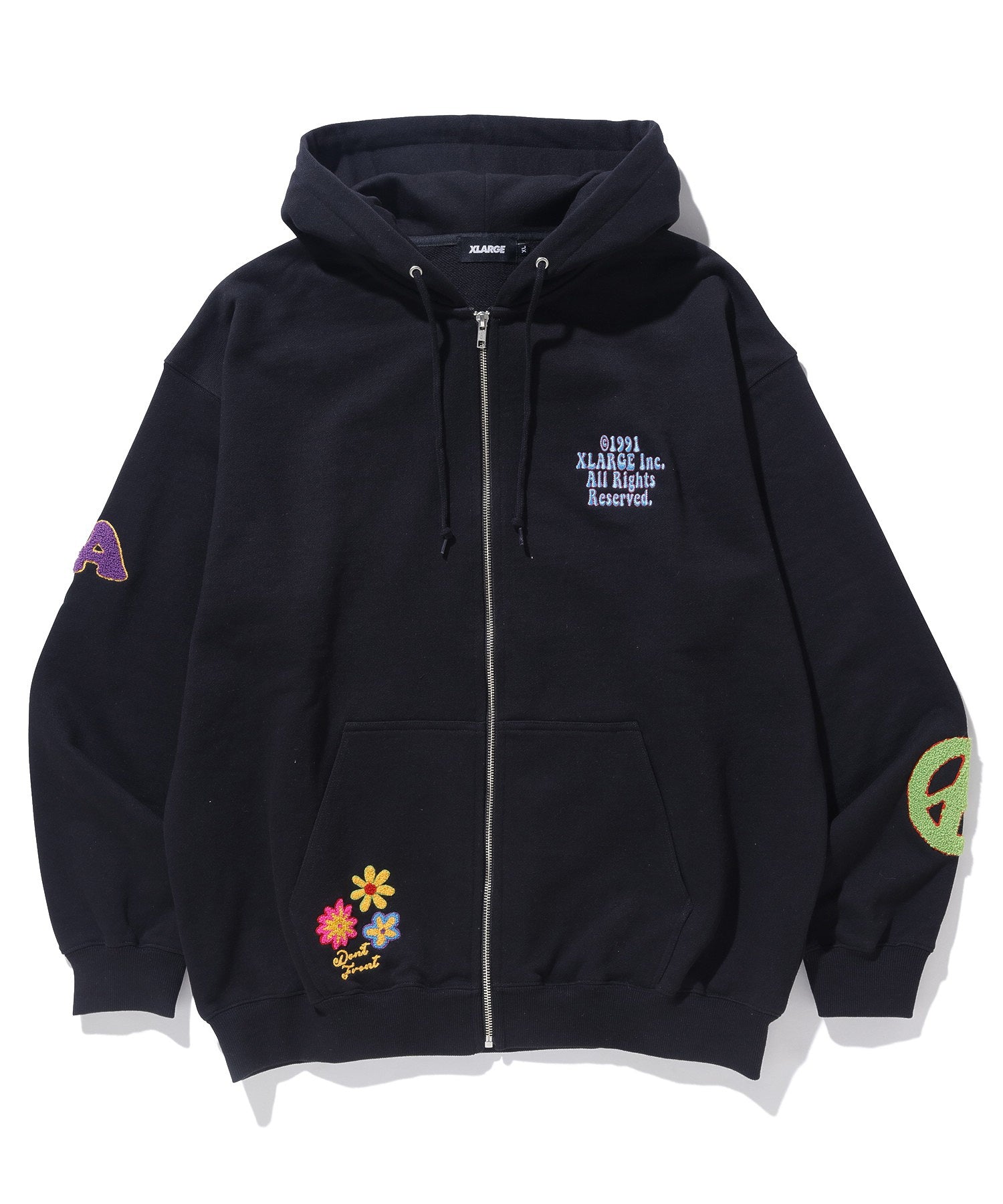 DAISY ZIP HOODED SWEAT