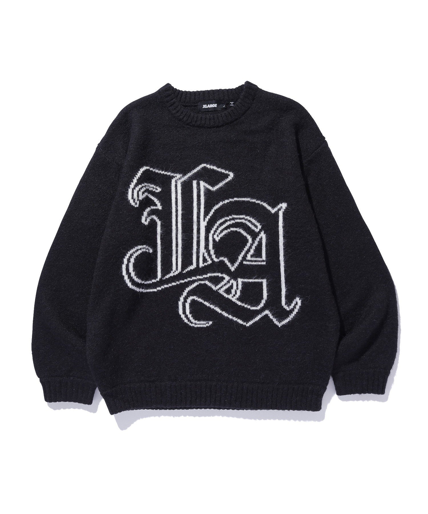 OLD ENGLISH MOHAIR KNIT SWEATER