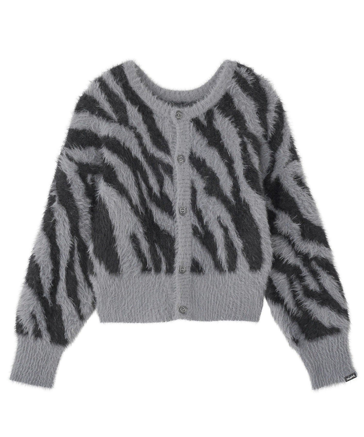 ZEBRA 2WAY KNIT CARDIGAN