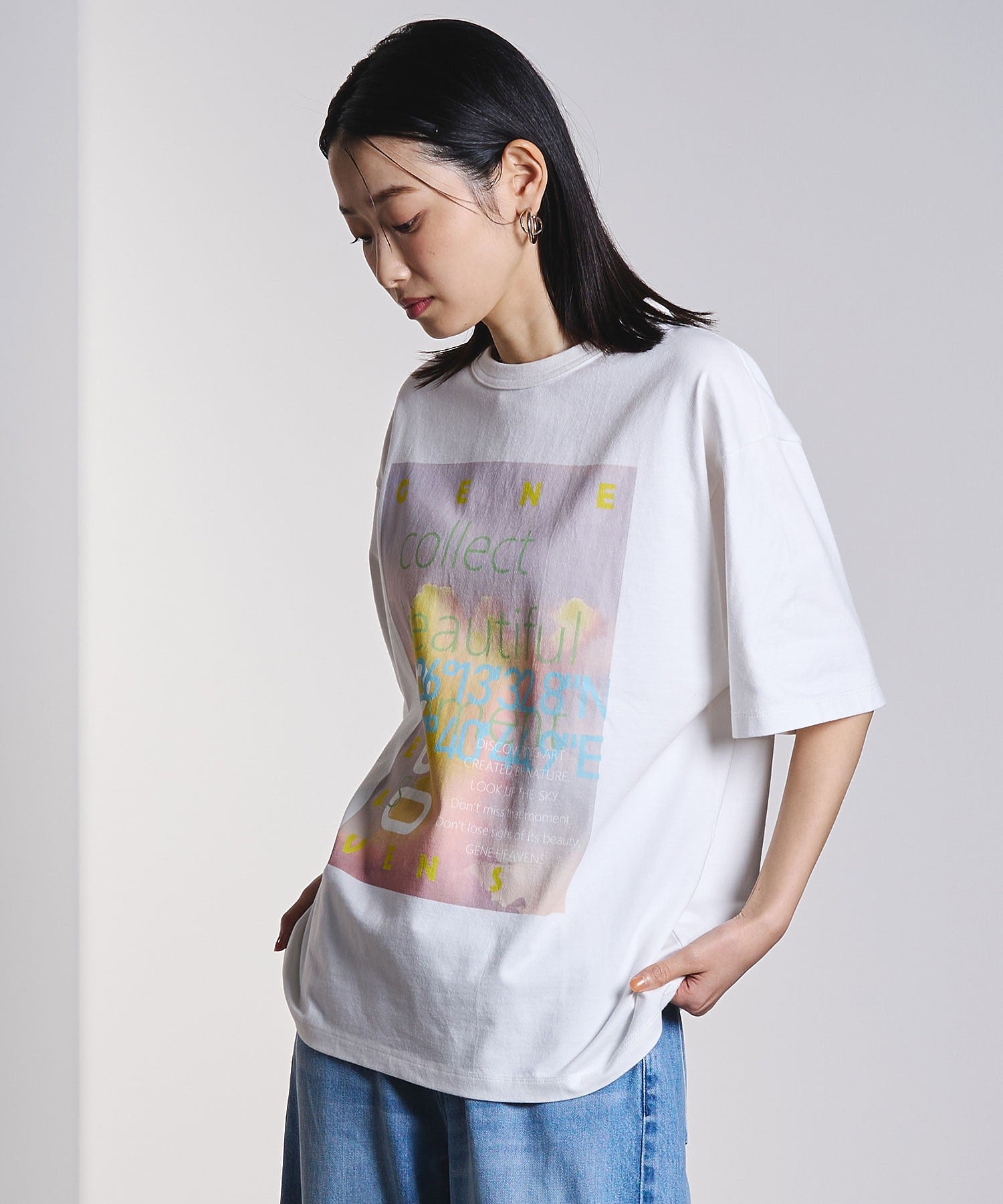 GENE HEAVENS/NEON PHOTO TEE