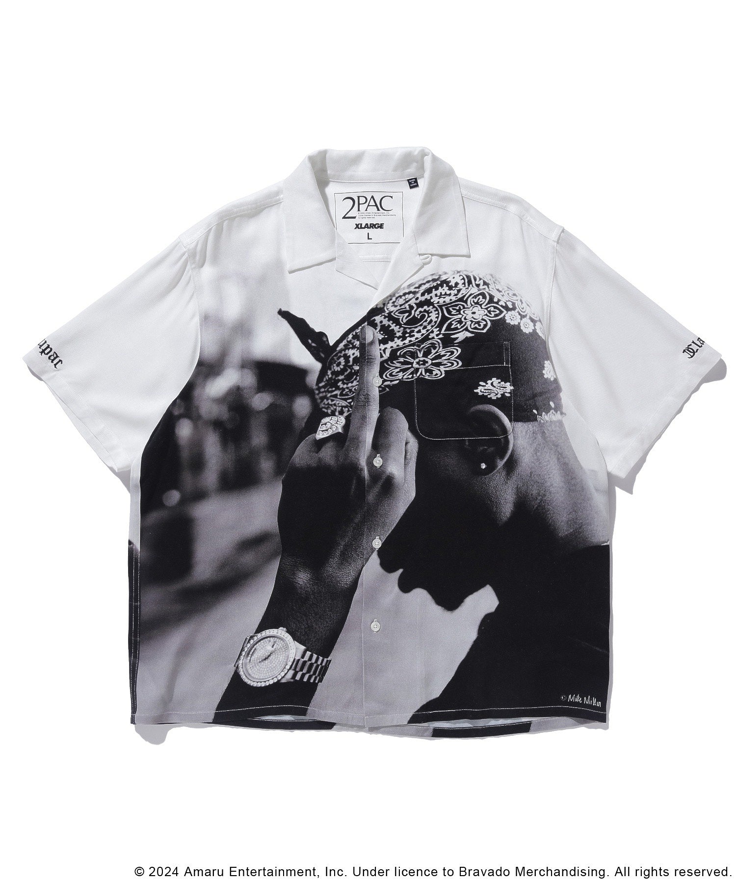 XLARGE×TUPAC S/S SHIRT