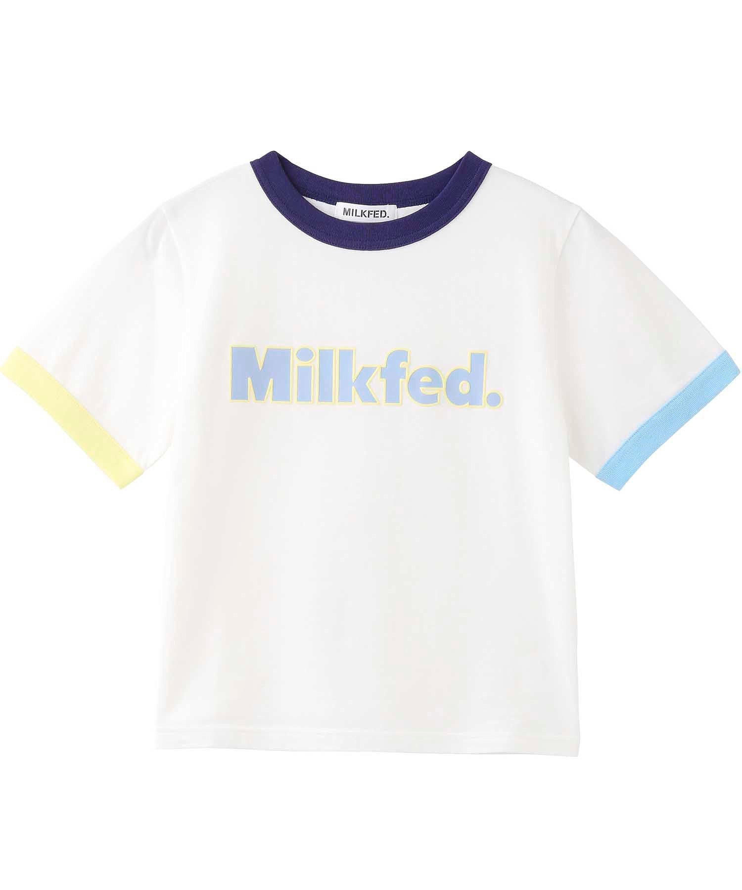 FITTED RINGER TOP MILKFED.