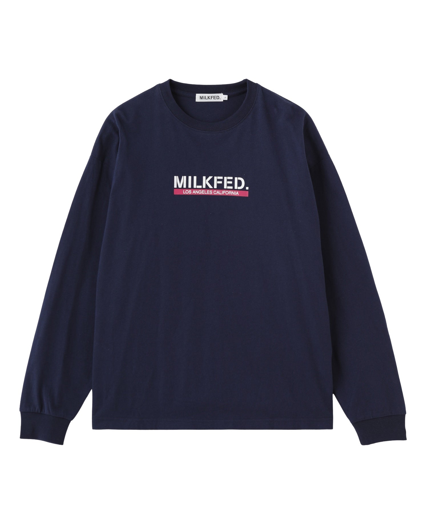STENCIL CENTER LINE LOGO WIDE L/S TEE