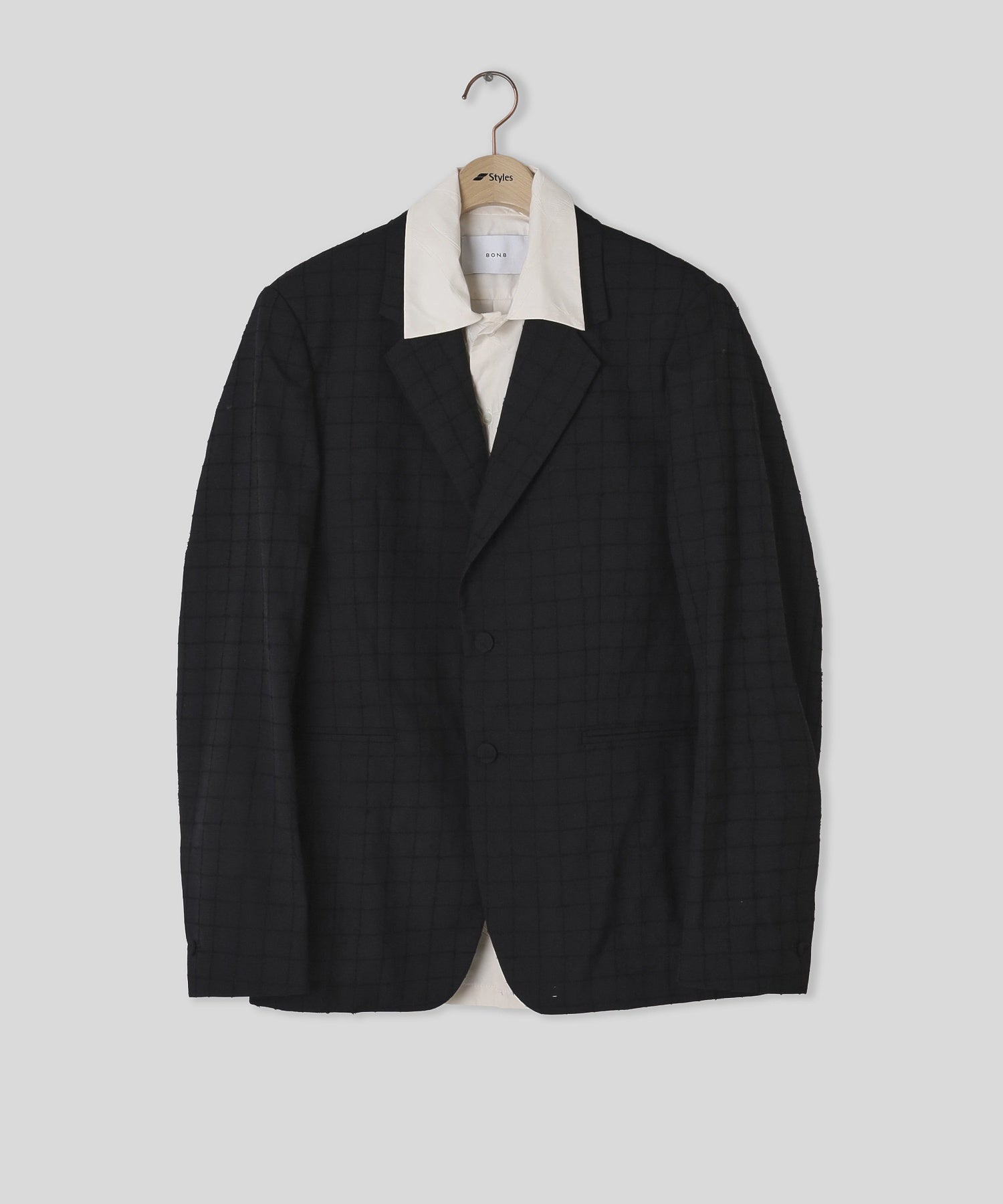 8ON8/エイトオンエイト/Two-piece Constructed Blazer N2BAG210388