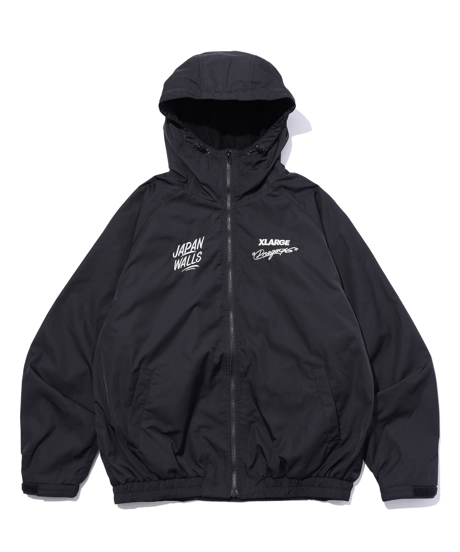 XLARGE x Dragon76 x JAPAN WALLS HOODED JACKET calif-ART