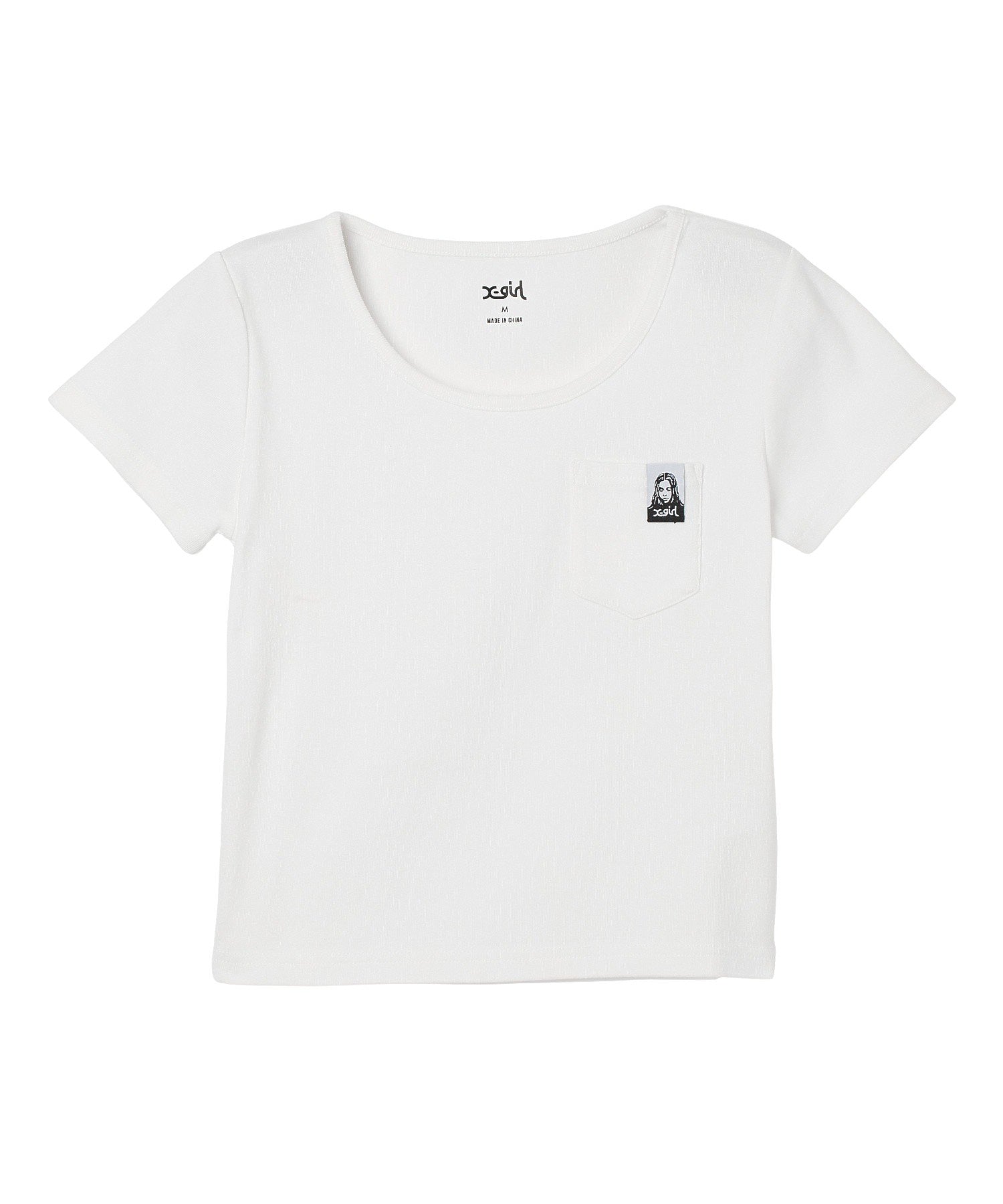 FACE LABEL S/S BABY TEE