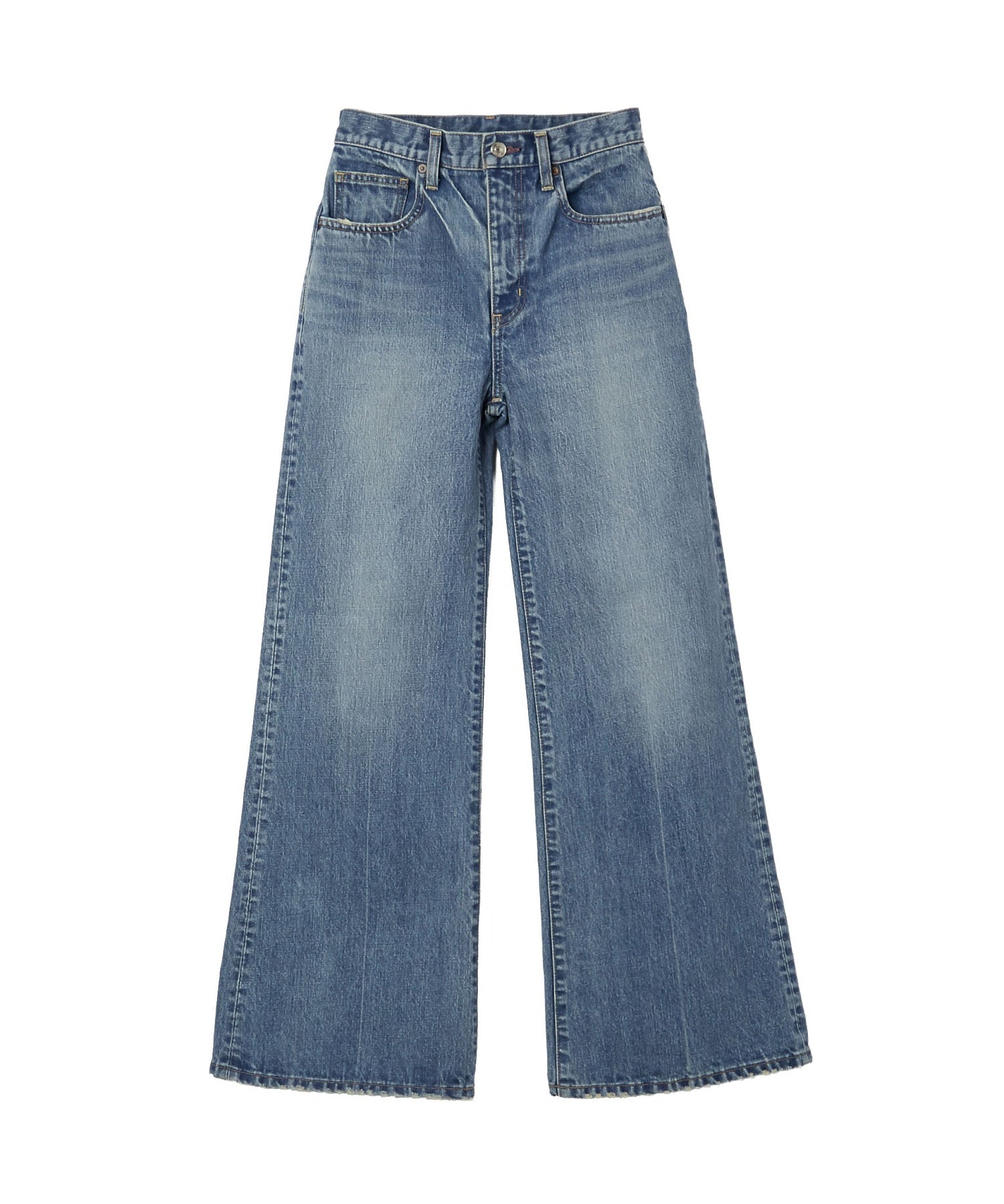 FLARED DENIM PANTS