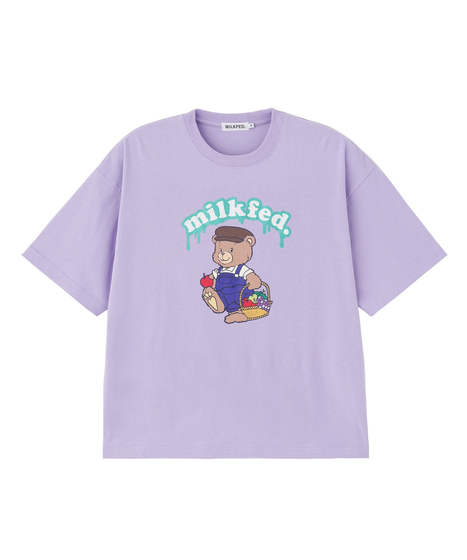 GLITTER BEAR FRUIT WIDE S/S TEE