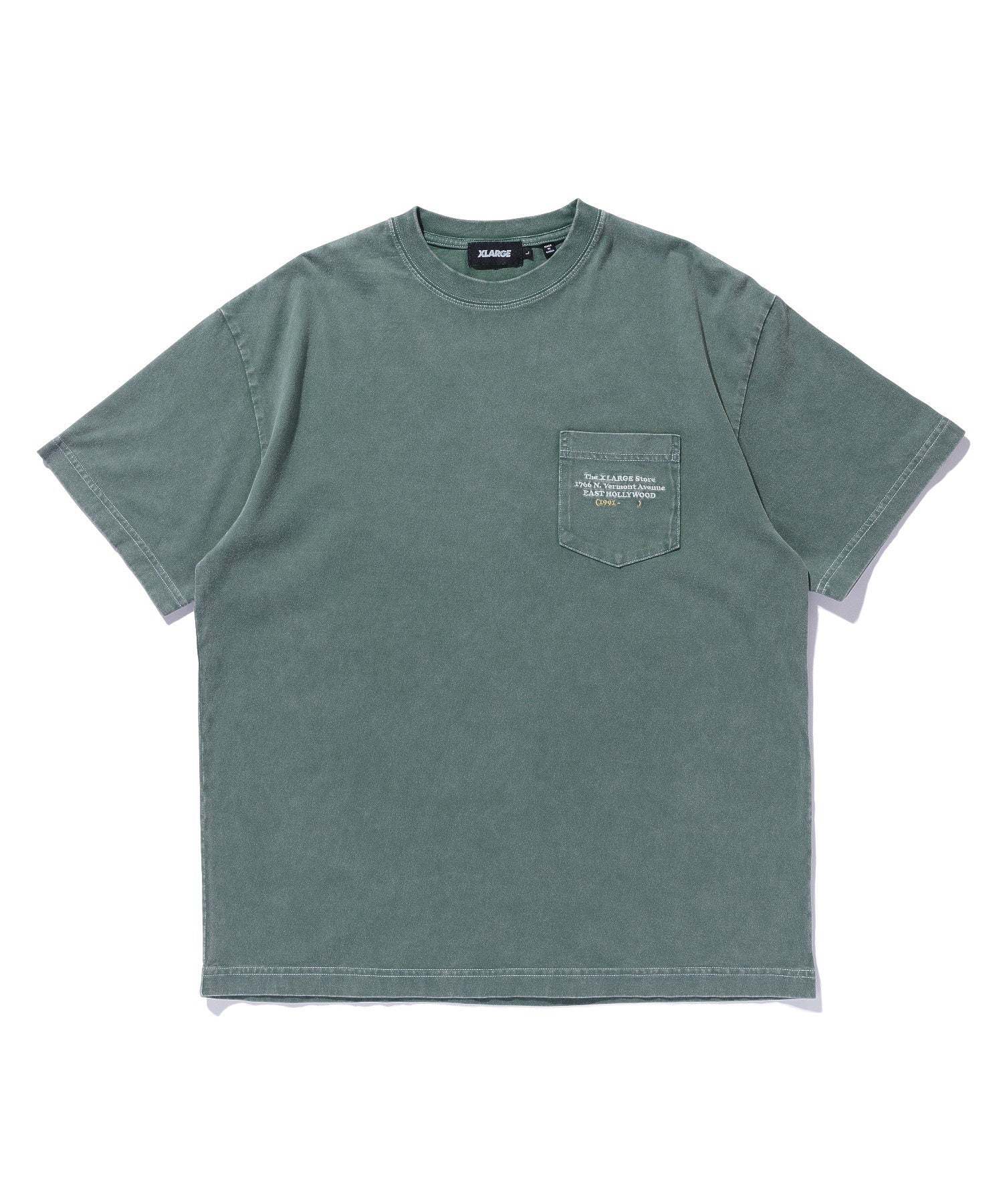 CHEMICAL WASH ADDRESS S/S POCKET TEE