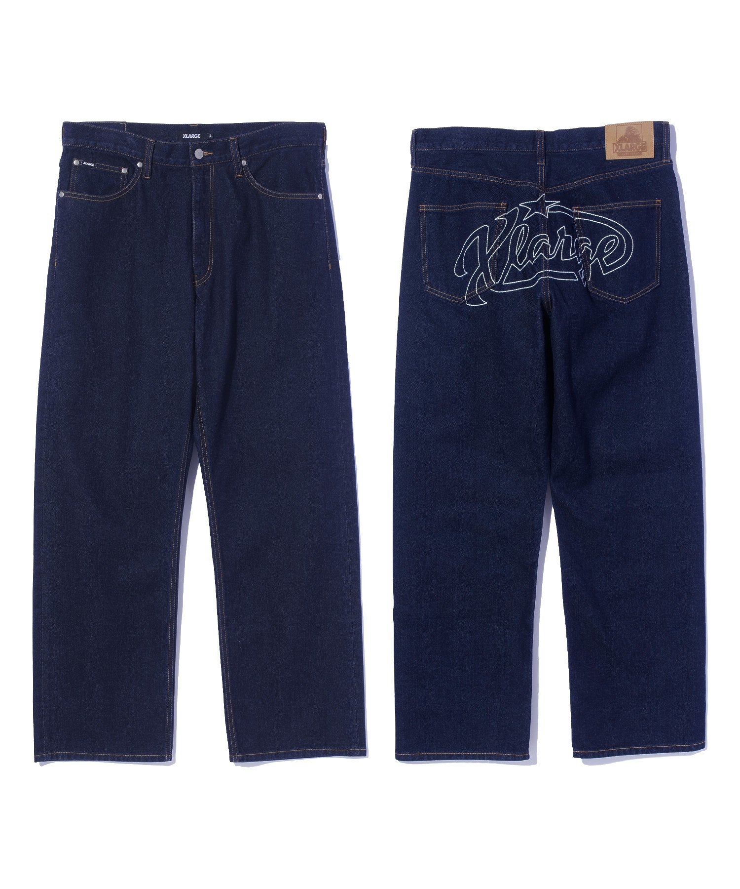 STAR LOGO DENIM PANTS