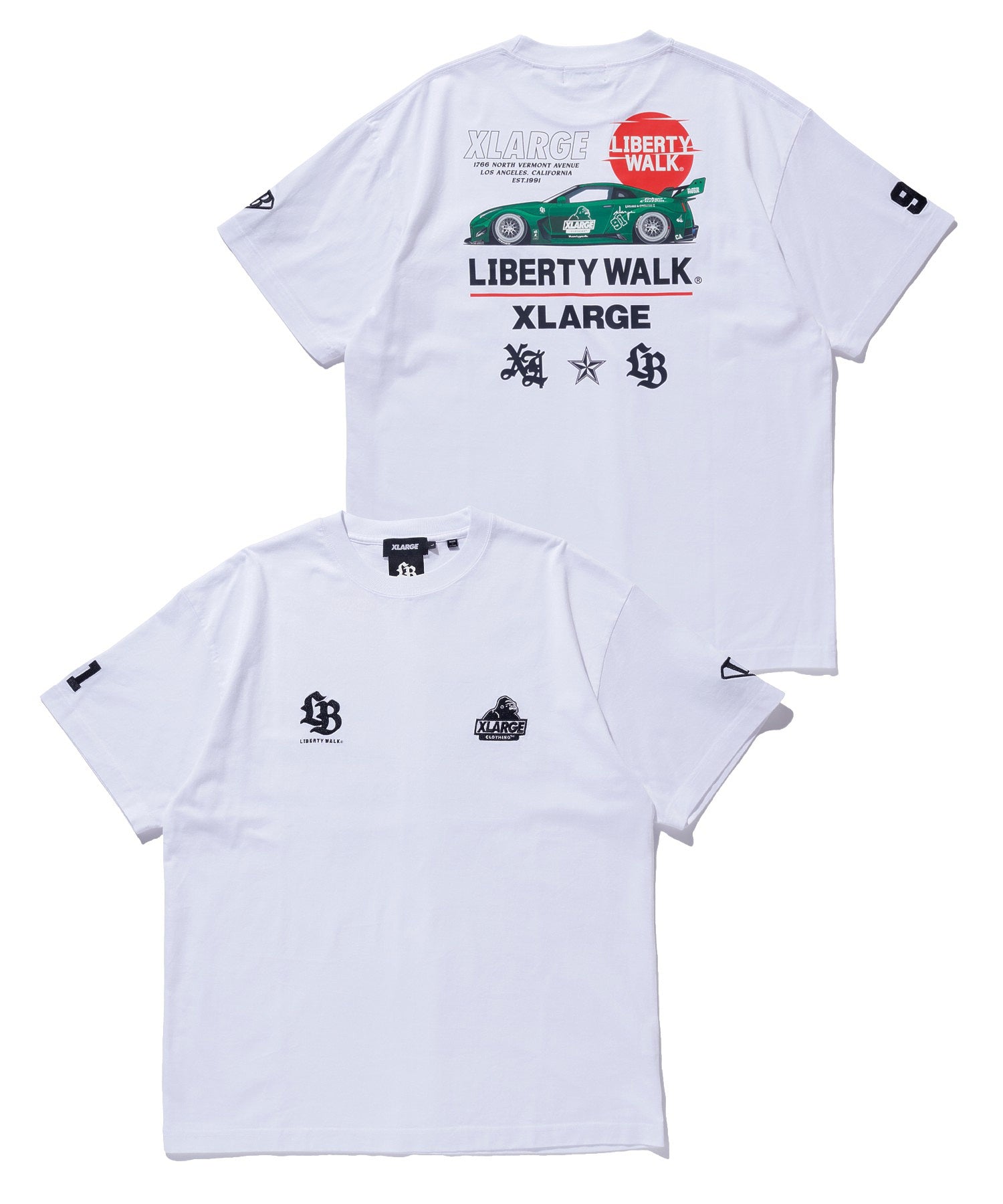 XLARGE×LIBERTY WALK S/S TEE