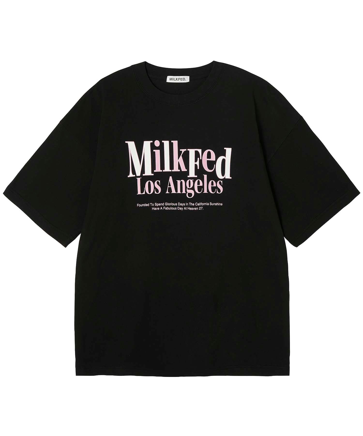 OUTLINE LOGO WIDE S/S TEE MILKFED.