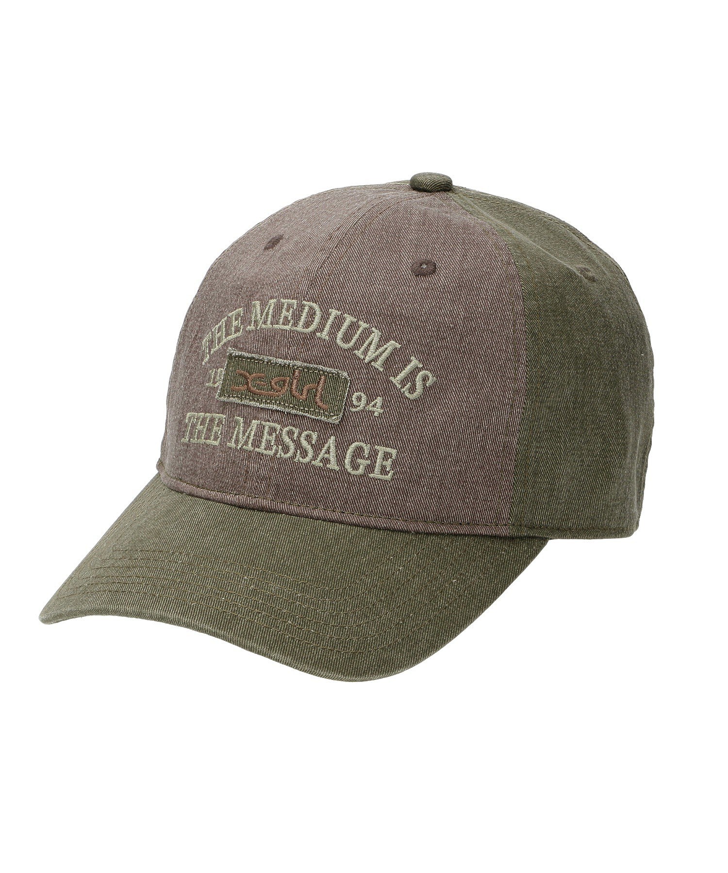 FADED COLLEGE LOGO 6PANEL CAP