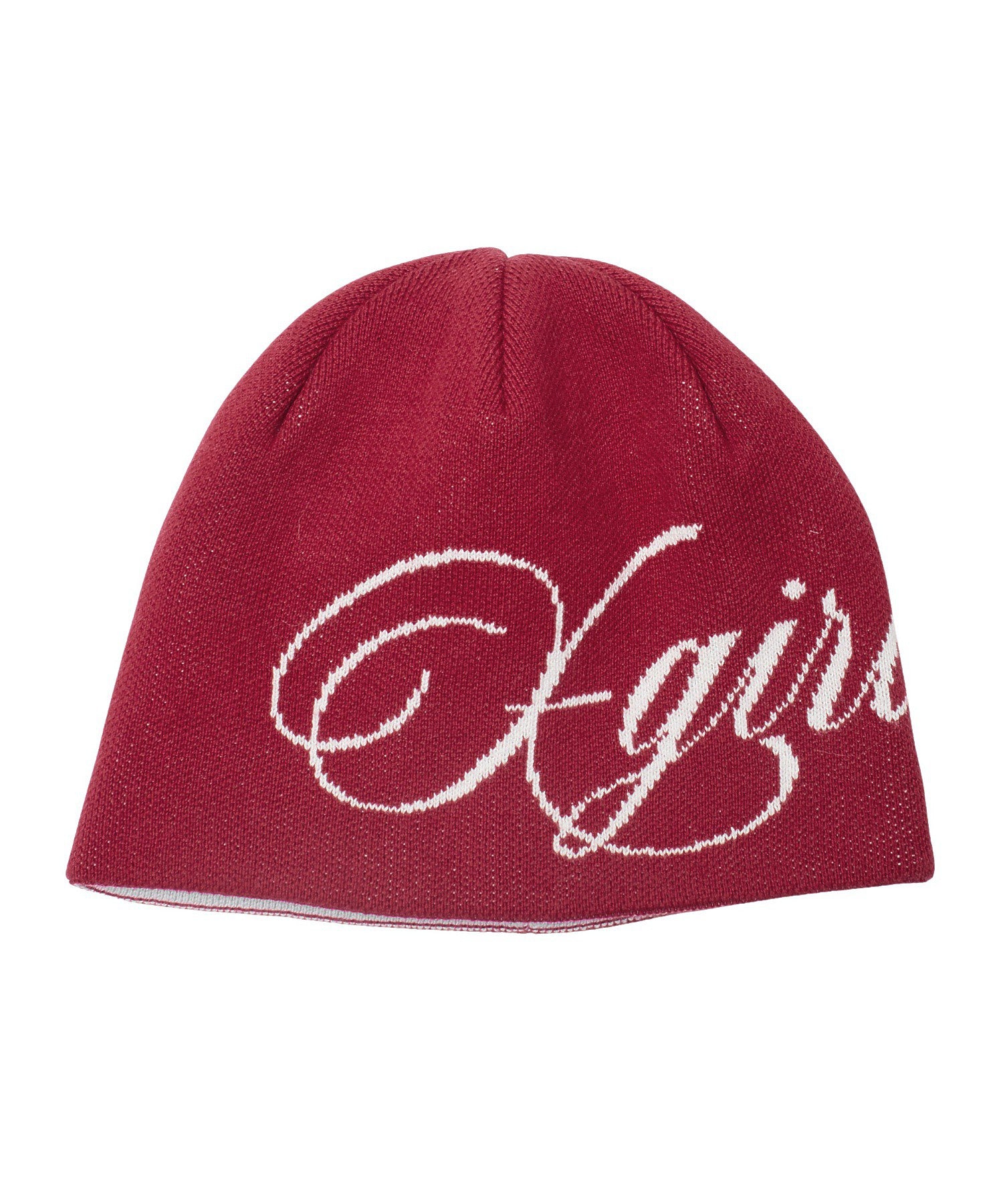 LOGO AND HAZY PATTERN REVERSIBLE BEANIE