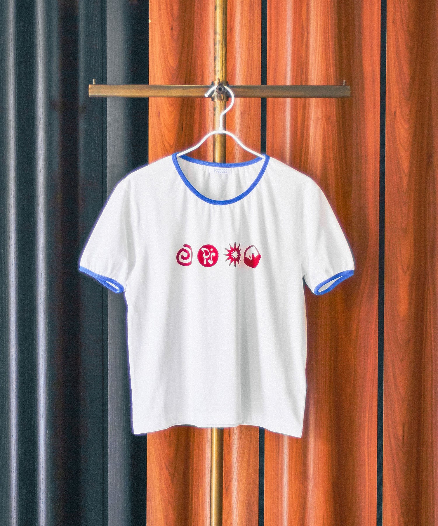 PISCESS/PS SYMBOL LOGO RINGER T-SHIRT